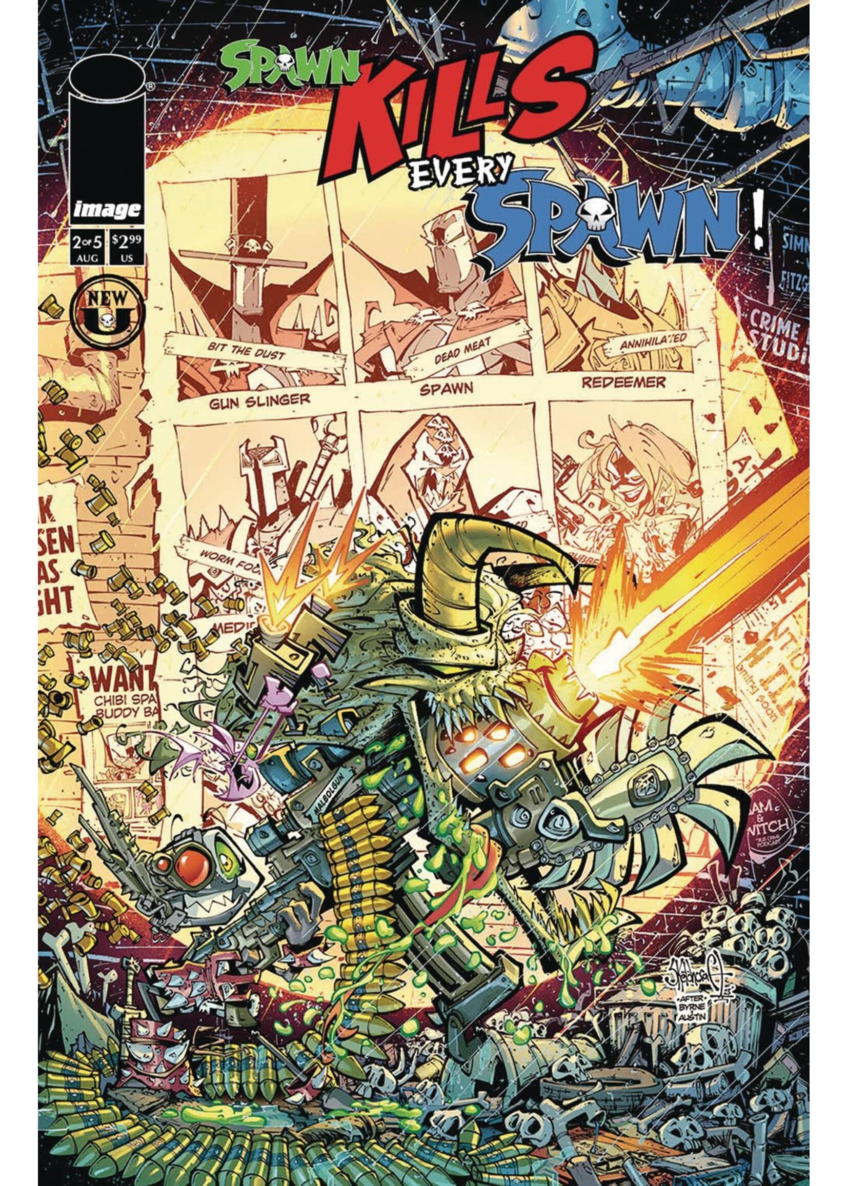 IMAGE COMICS SPAWN KILLS EVERY SPAWN #2 (OF 5) CVR A DUENAS