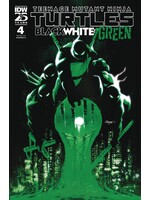 IDW PUBLISHING TMNT BLACK WHITE & GREEN #4 CVR A GLEASON