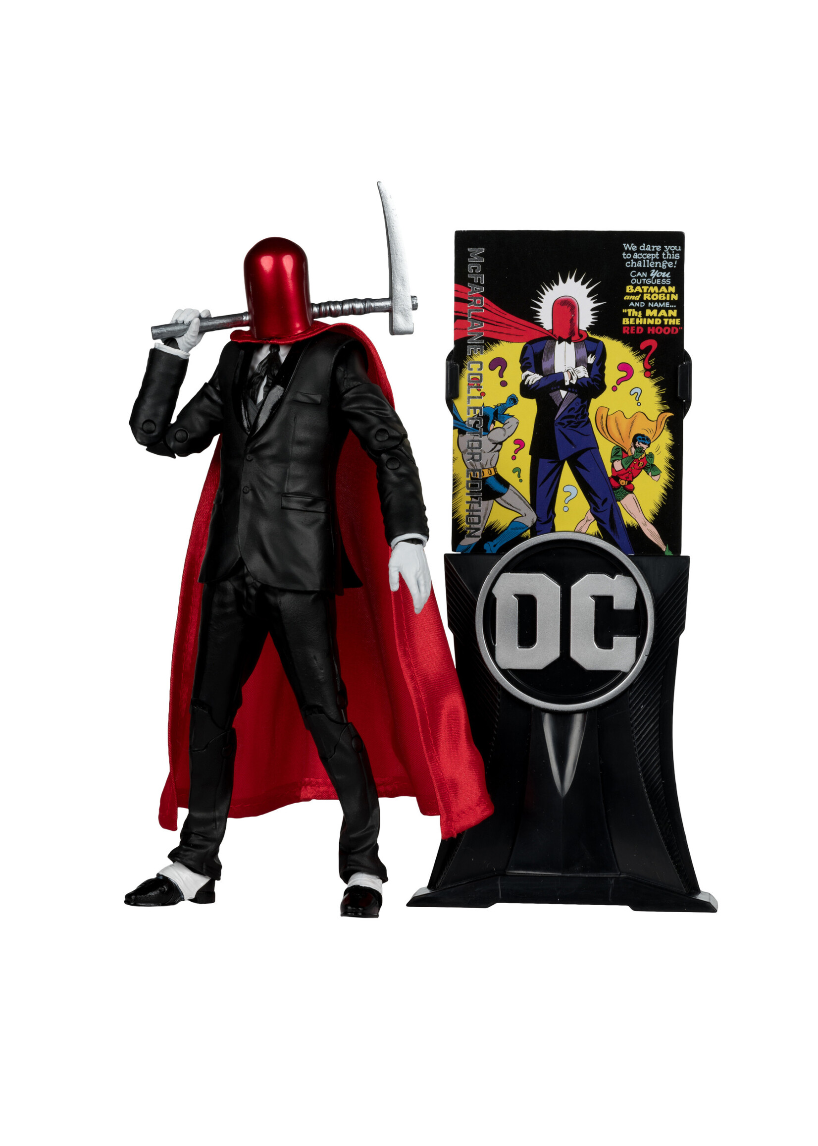 DC MCFARLANE COLLECTOR EDITION 7" WV6 - #20 RED HOOD (DETECTIVE COMICS)