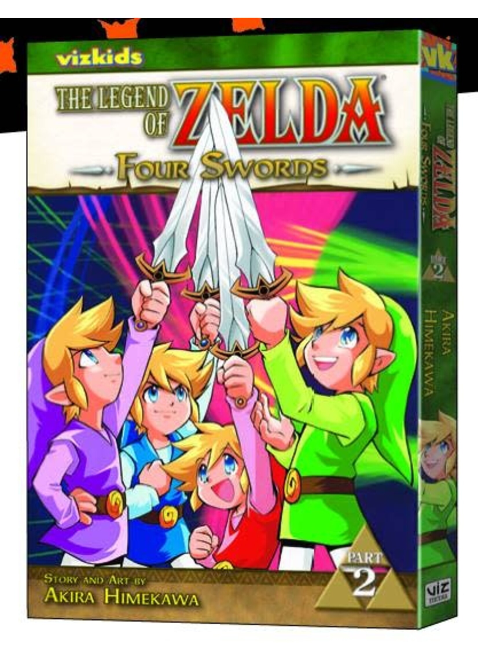 VIZ MEDIA LEGEND OF ZELDA, VOL. 07 FOUR SWORDS PART 2