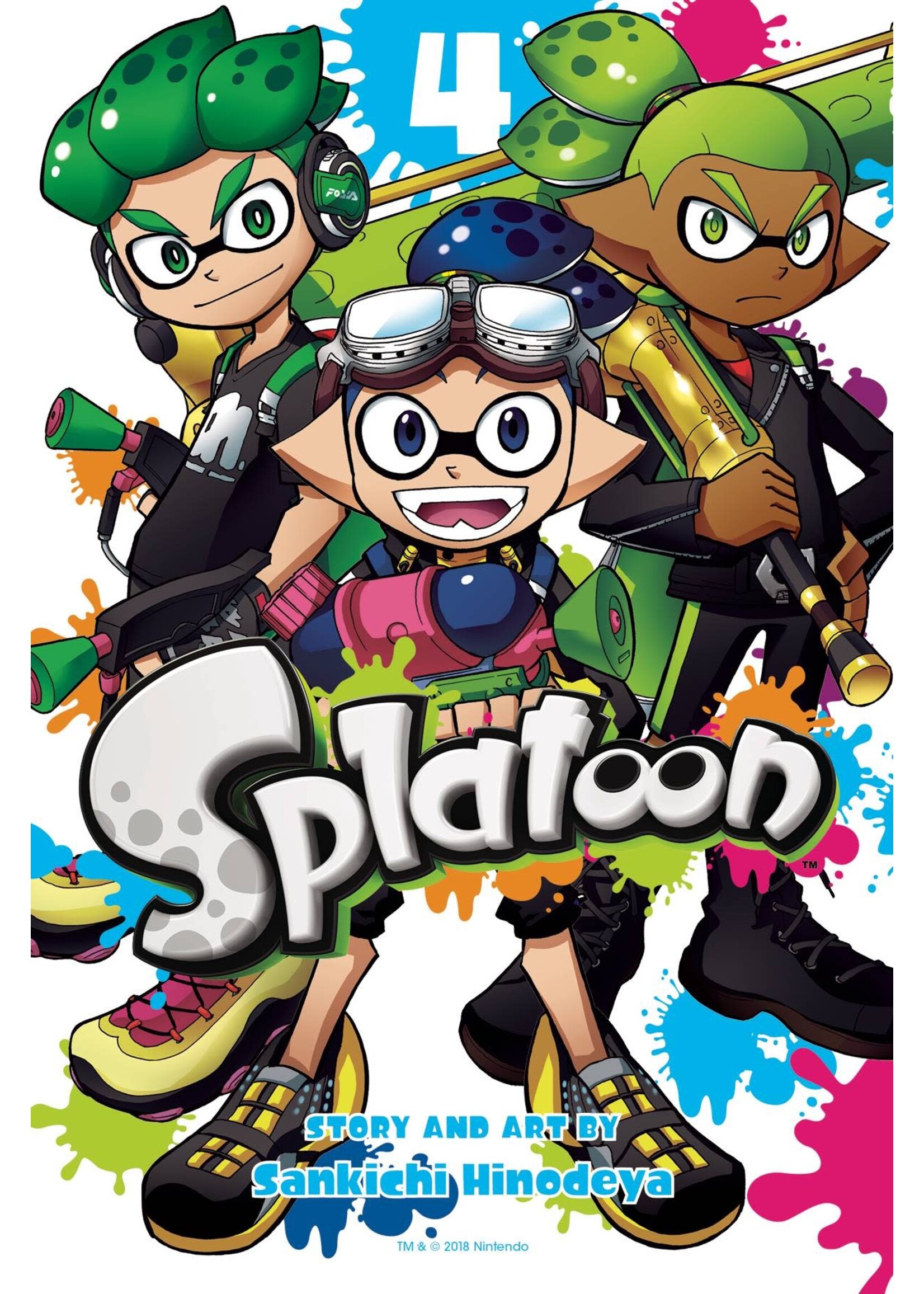 VIZ MEDIA SPLATOON VOL 04