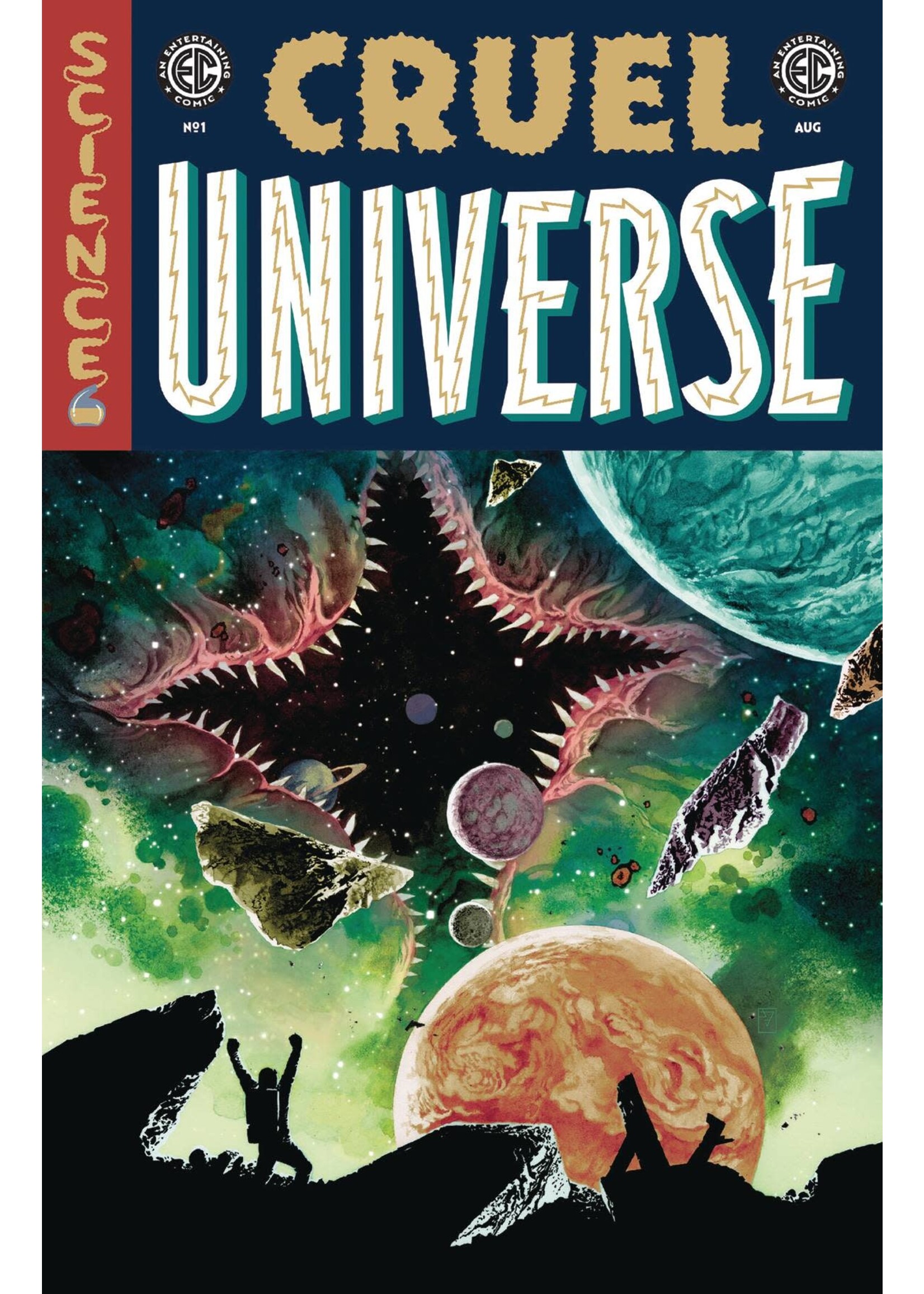 ONI PRESS INC. EC CRUEL UNIVERSE #1 (OF 5) CVR D GOLD FOIL WILLIAMS III (MR)