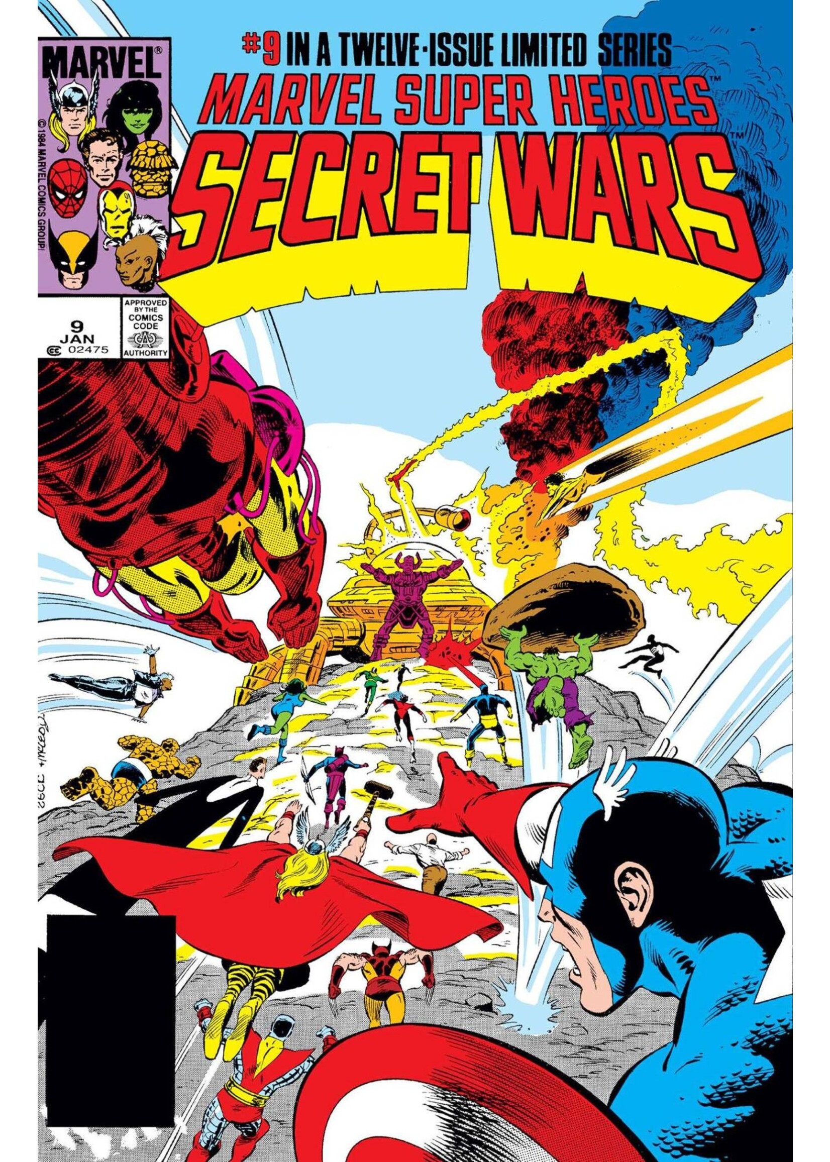 MARVEL COMICS MSH SECRET WARS #9 FACSIMILE EDITION FOIL VARIANT