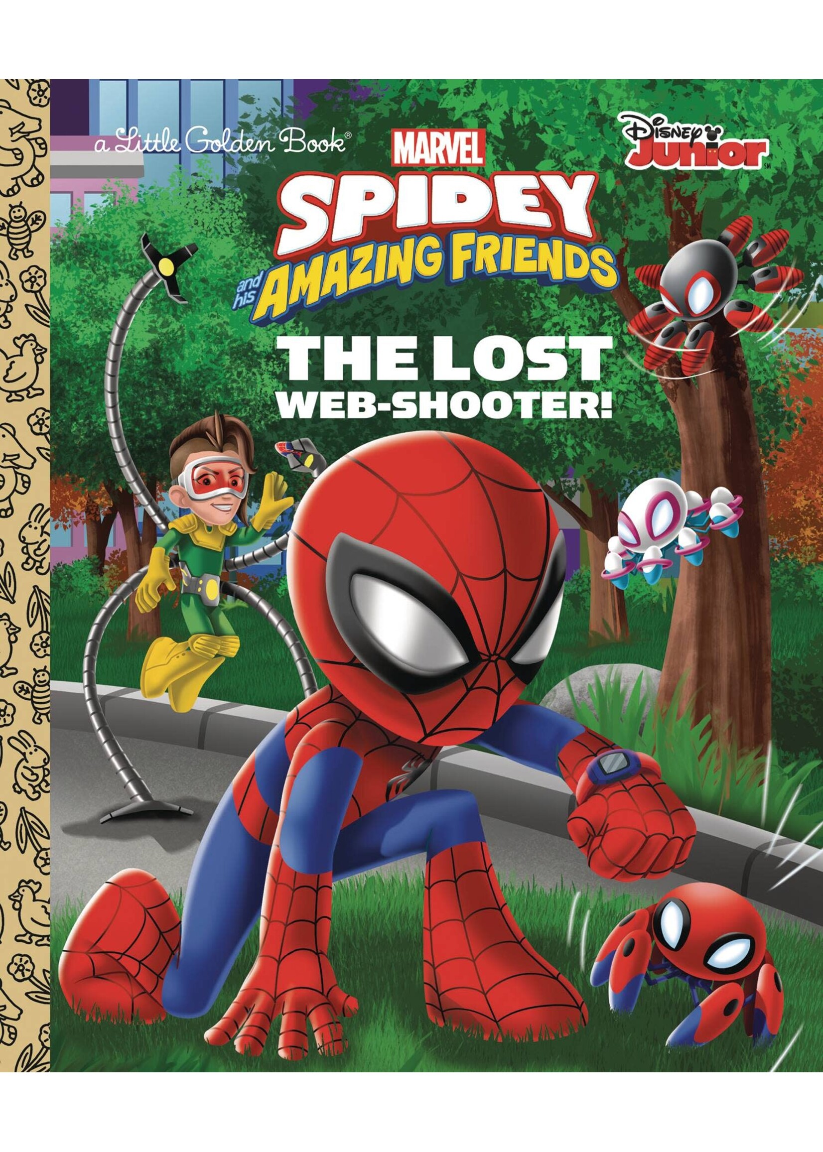 GOLDEN BOOKS MARVEL SPIDEY LOST WEBSHOOTER LITTLE GOLDEN BOOK HC