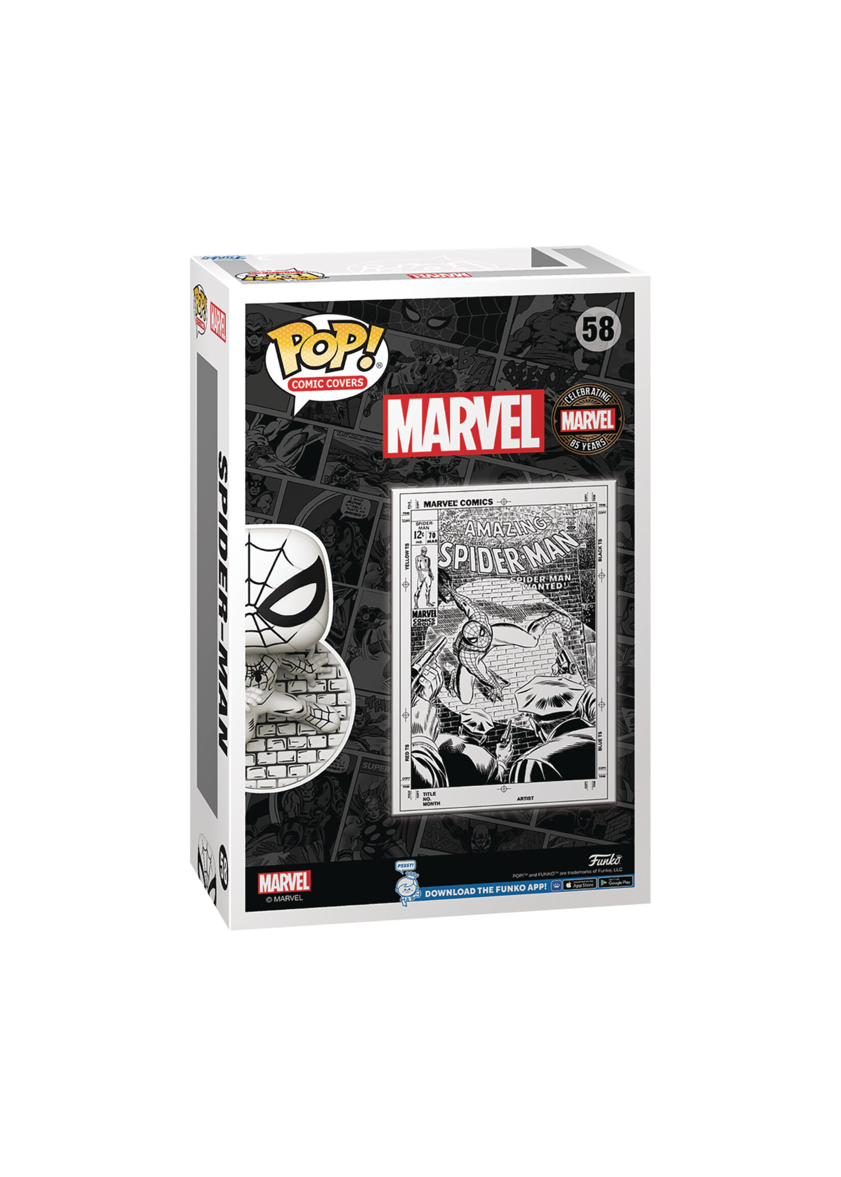 POP COMIC COVER MARVELS 85TH SPIDER-MAN VIN FIG