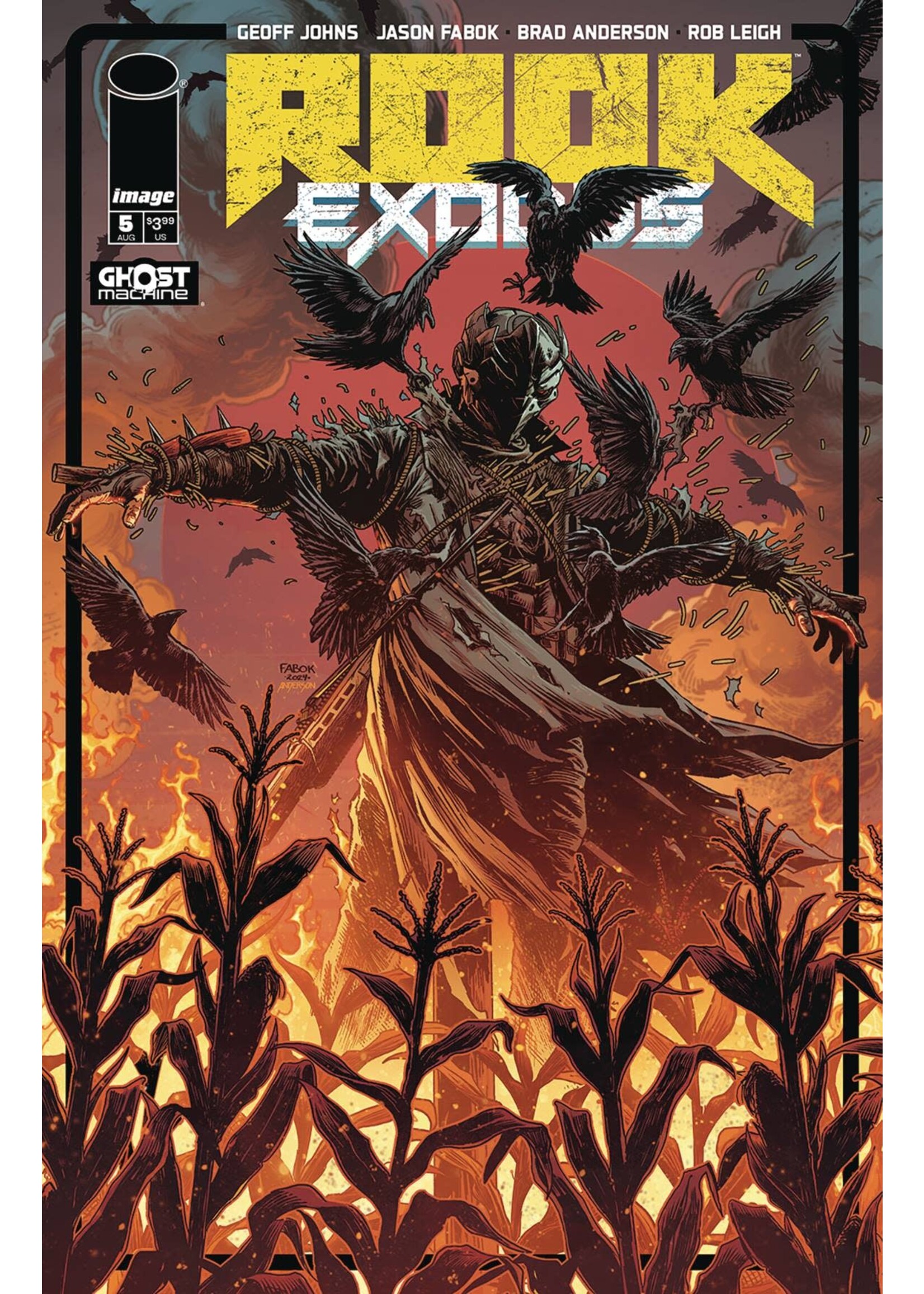 IMAGE COMICS ROOK EXODUS #5 CVR A FABOK & ANDERSON