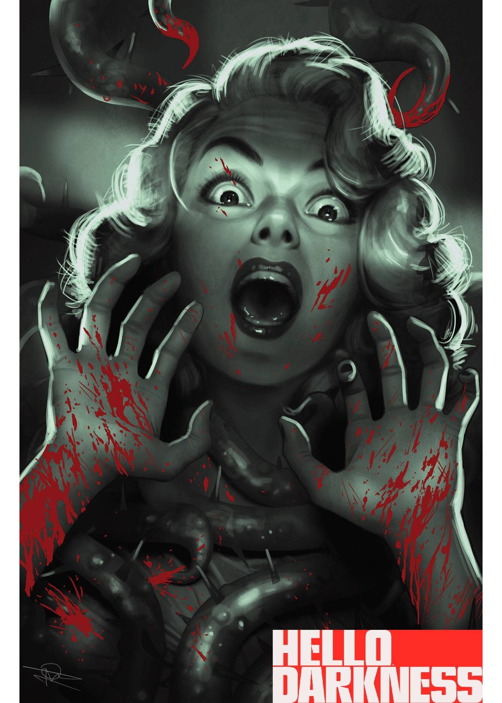 . SDCC 2024 HELLO DARKNESS #1 PX VARIANT LTD 500