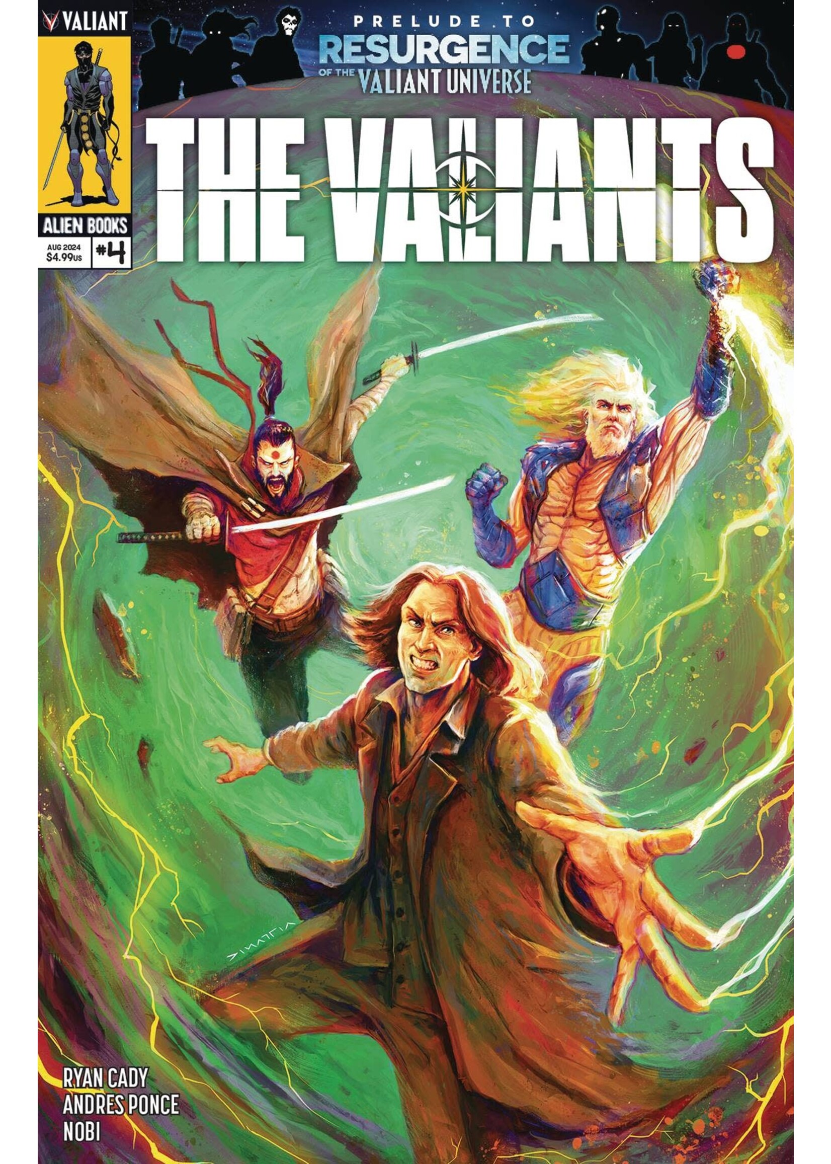 VALIANT VALIANTS (2024) #4 (OF 4) CVR A DI MATTIA