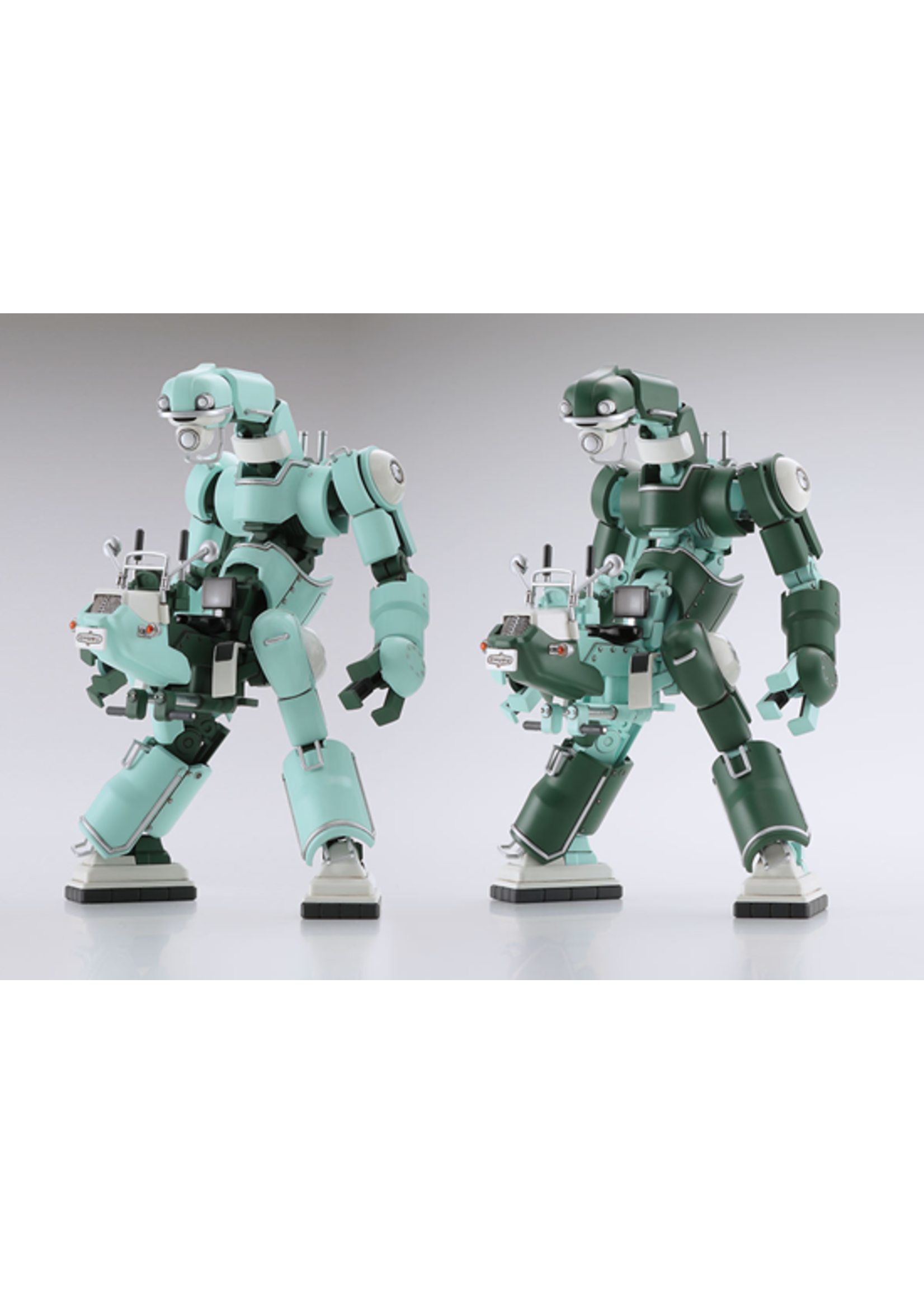 Creator Works* [CW21] 1:35 MECHATRO CHUBU 01 NO.01 LIGHT GREEN & GREEN (TWO KITS IN THE BOX)