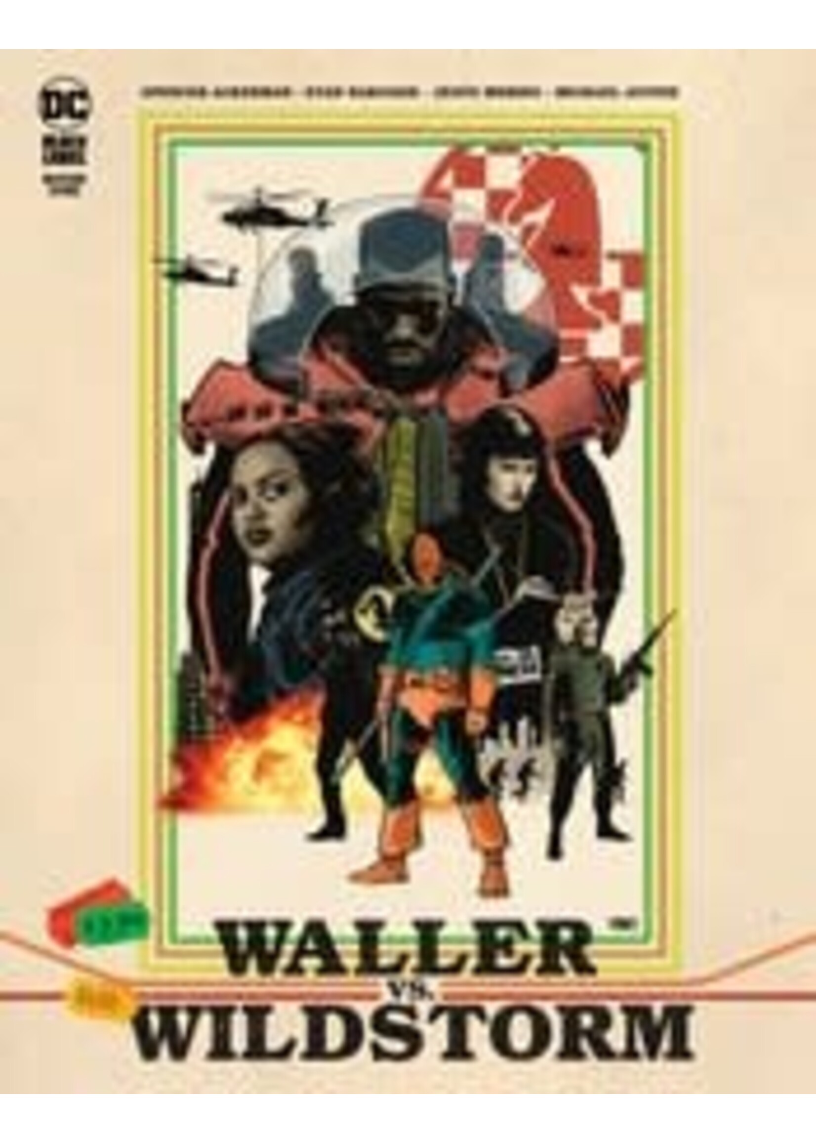 . WALLER VS. WILDSTORM complete 4 issue series