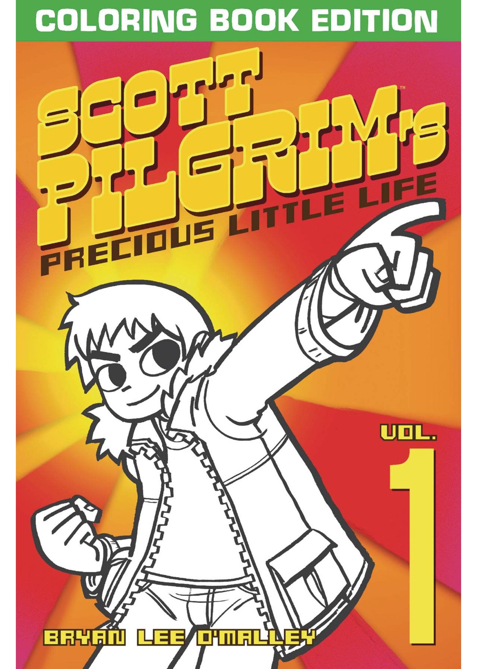 ONI PRESS INC. SCOTT PILGRIMS PRECIOUS LITTLE LIFE COLORING BOOK