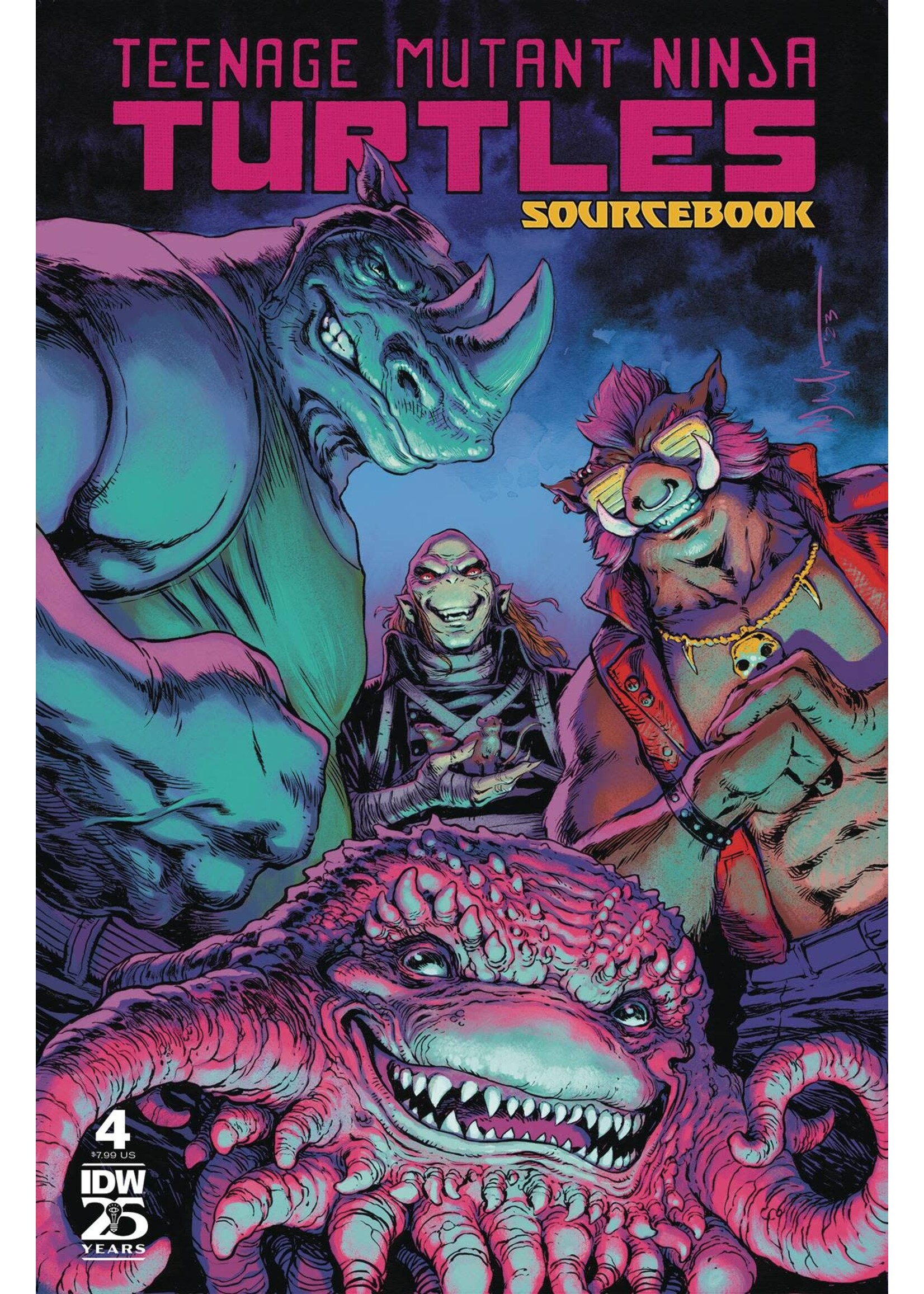 IDW PUBLISHING TMNT SOURCEBOOK #4