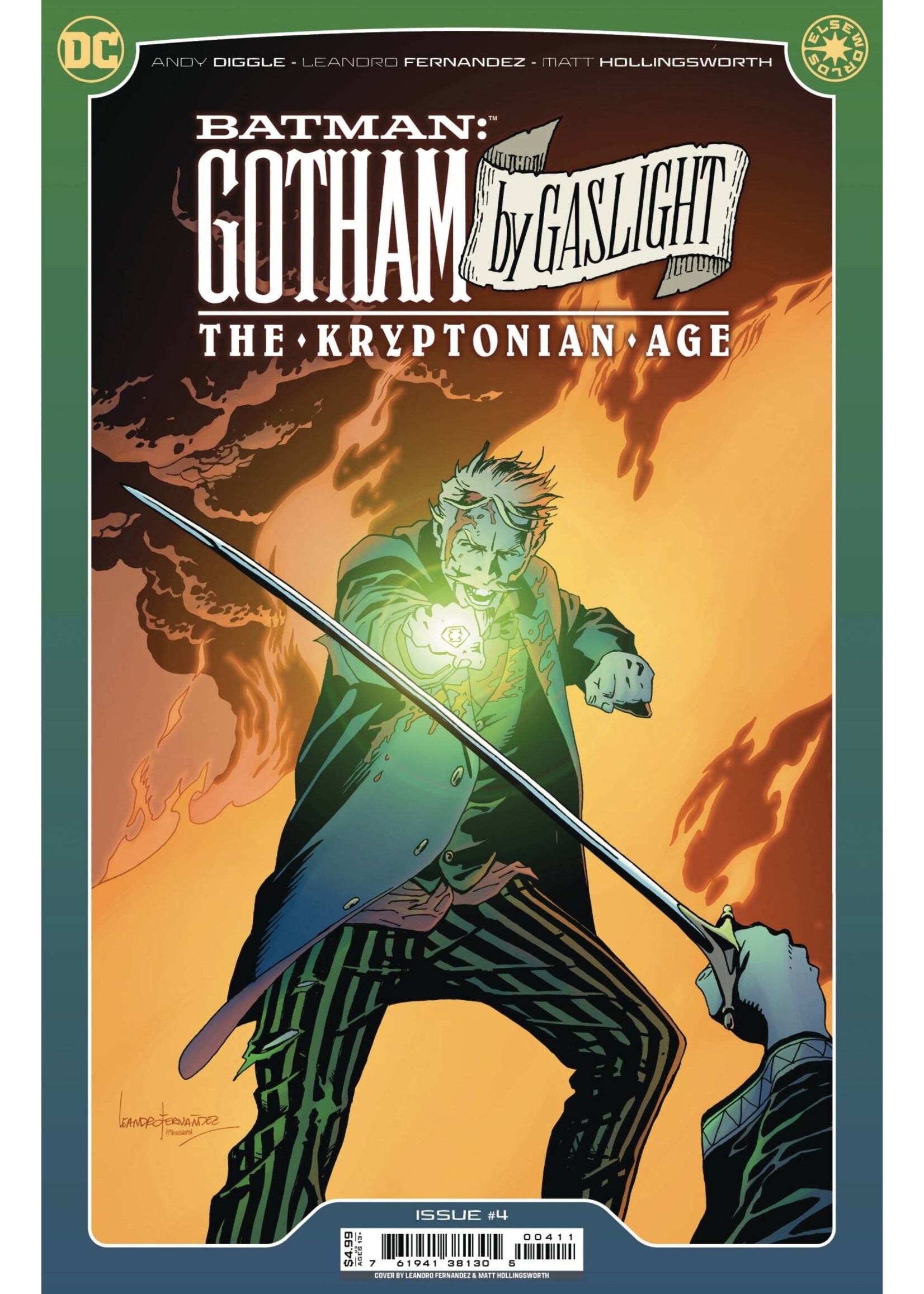 DC COMICS BATMAN GBG THE KRYPTONIAN AGE #4