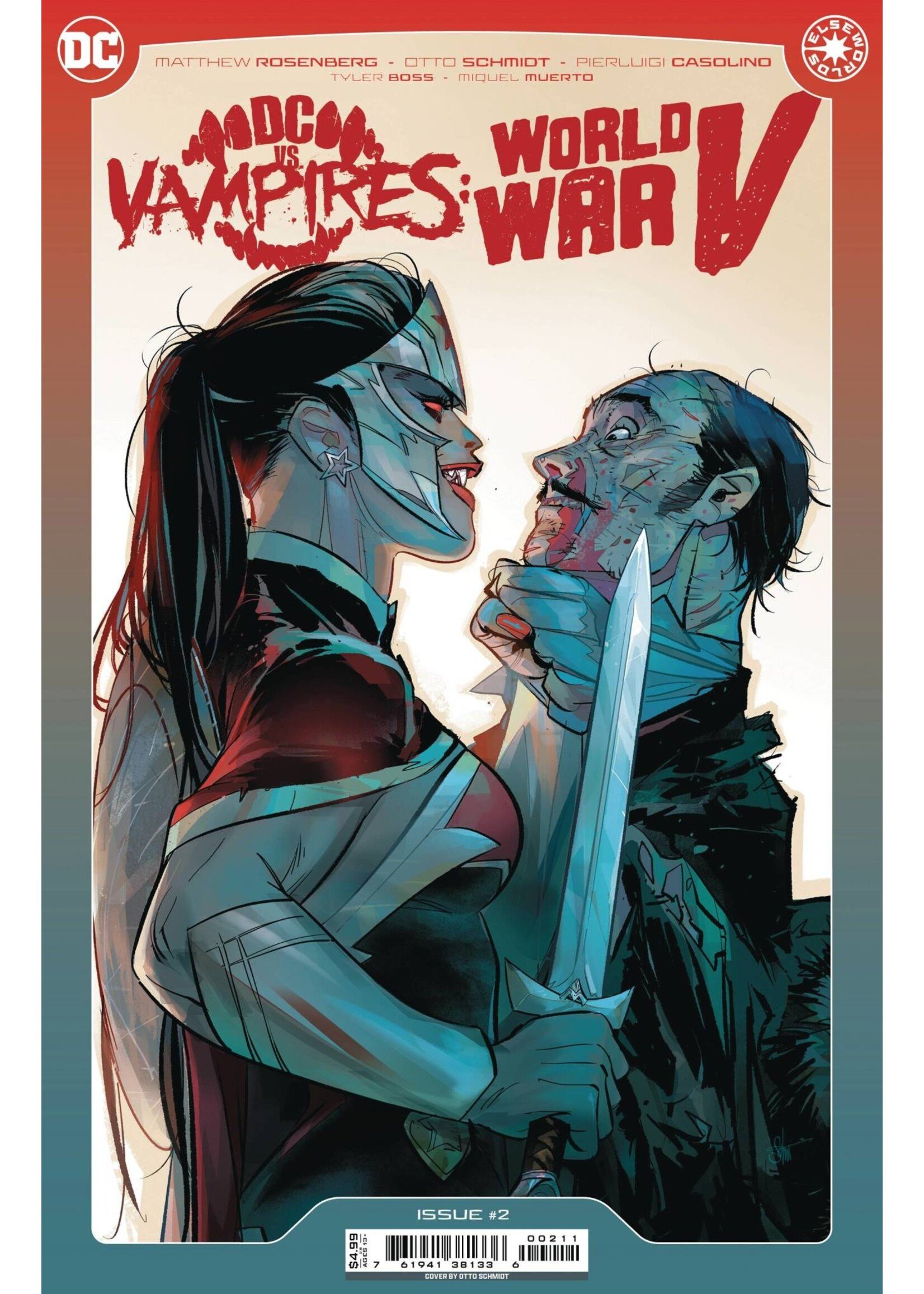 DC COMICS DC VS VAMPIRES WORLD WAR V #2