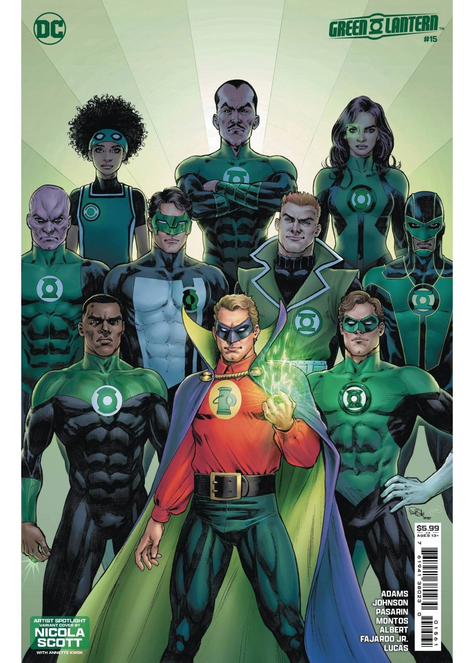 DC COMICS GREEN LANTERN (2023) #15 SCOTT ARTIST SPOTLIGHT