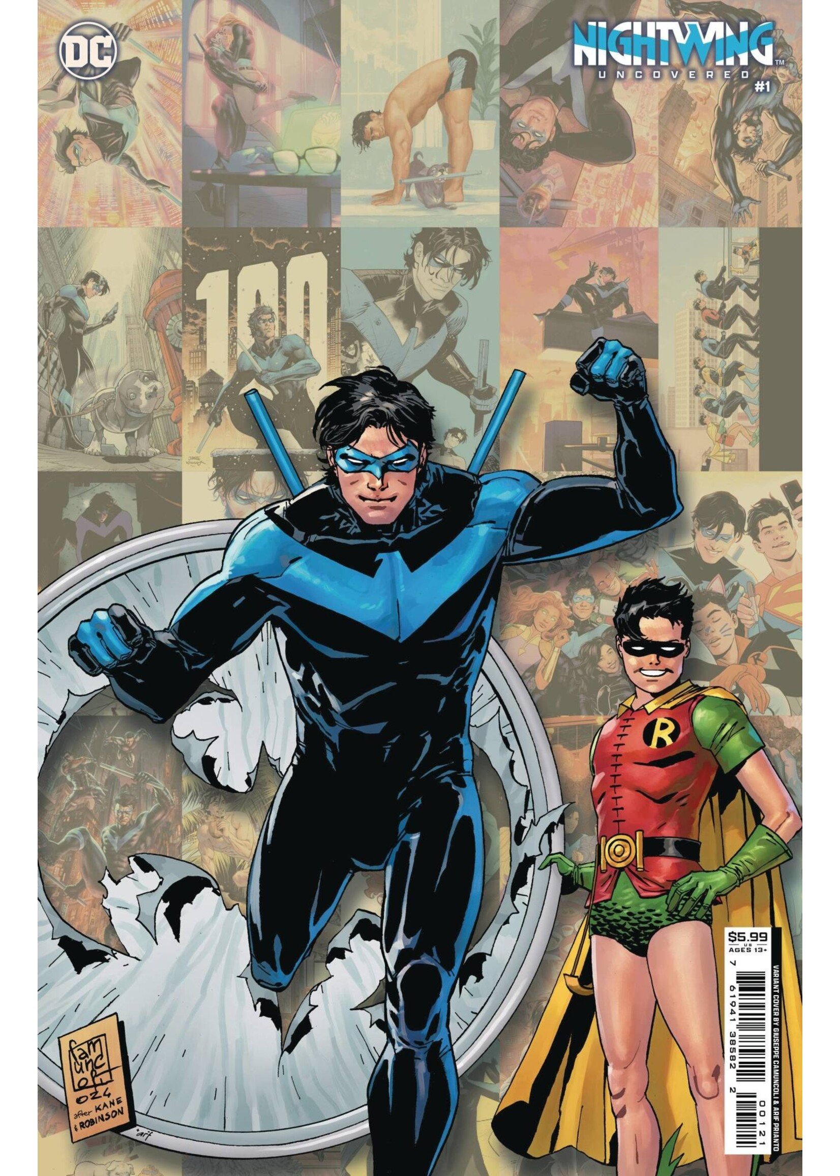 DC COMICS NIGHTWING UNCOVERED #1 CAMUNCOLI