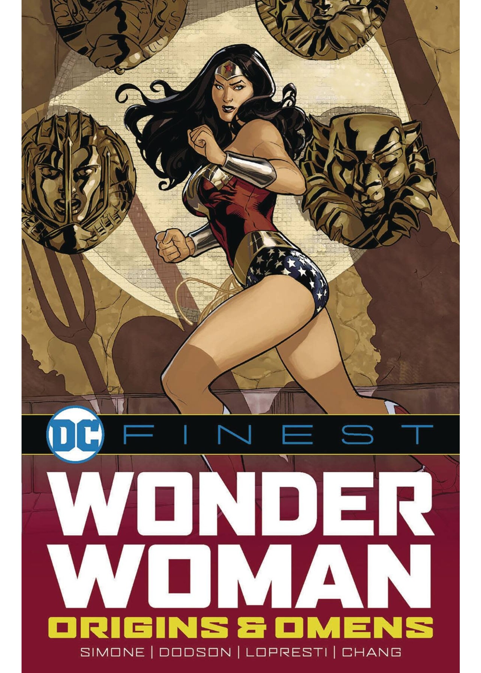 . DC FINEST WONDER WOMAN ORIGINS & OMENS TP