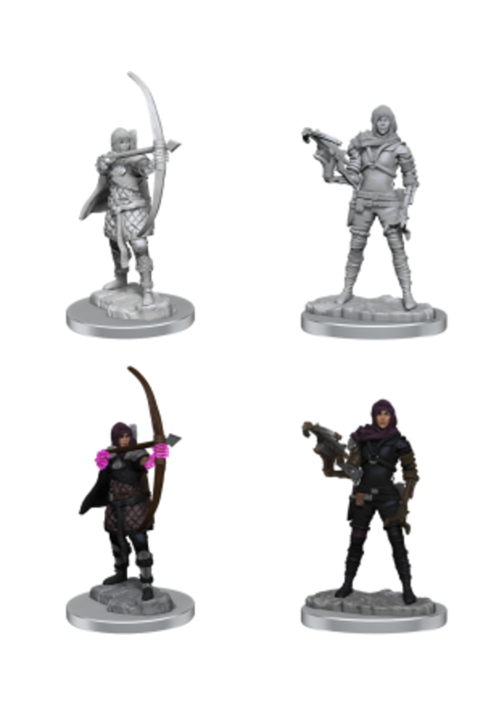 WIZKIDS DND UNPAINTED MINIS WV20 HUMAN ROGUE