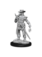 DND UNPAINTED MINIS WV15 PLAGUE DOCTOR & CULTIST