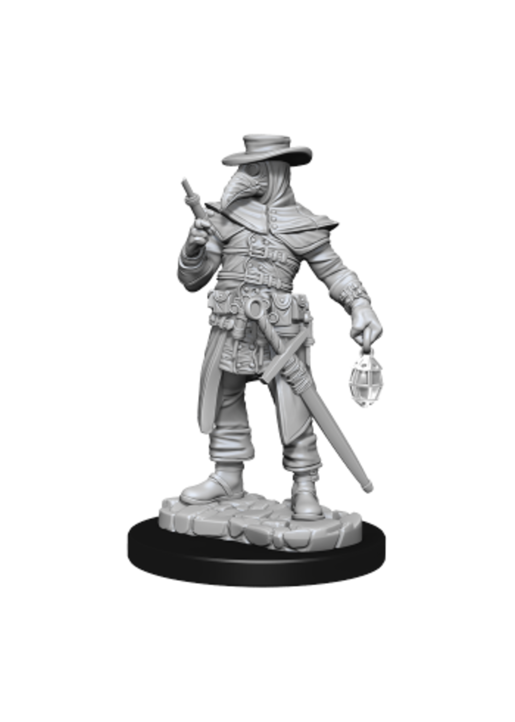 DND UNPAINTED MINIS WV15 PLAGUE DOCTOR & CULTIST