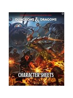 WIZARDS OF THE COAST DUNGEONS & DRAGONS CHARACTER SHEETS (2024)