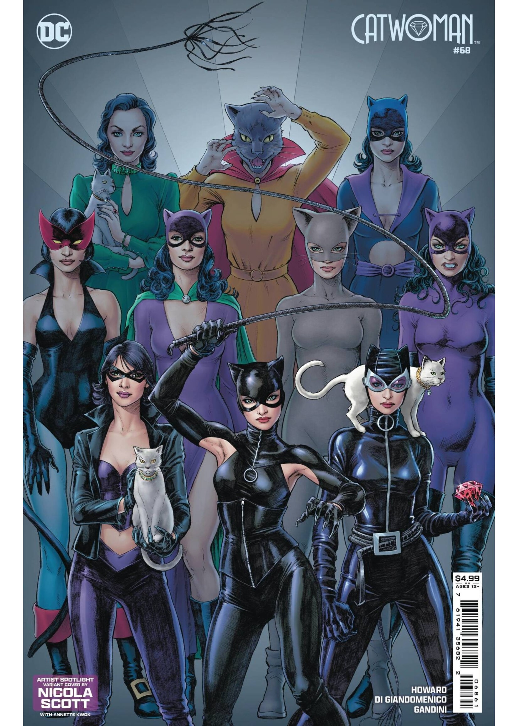 DC COMICS CATWOMAN (2017) #68 SCOTT ARTIST SPOTLIGHT