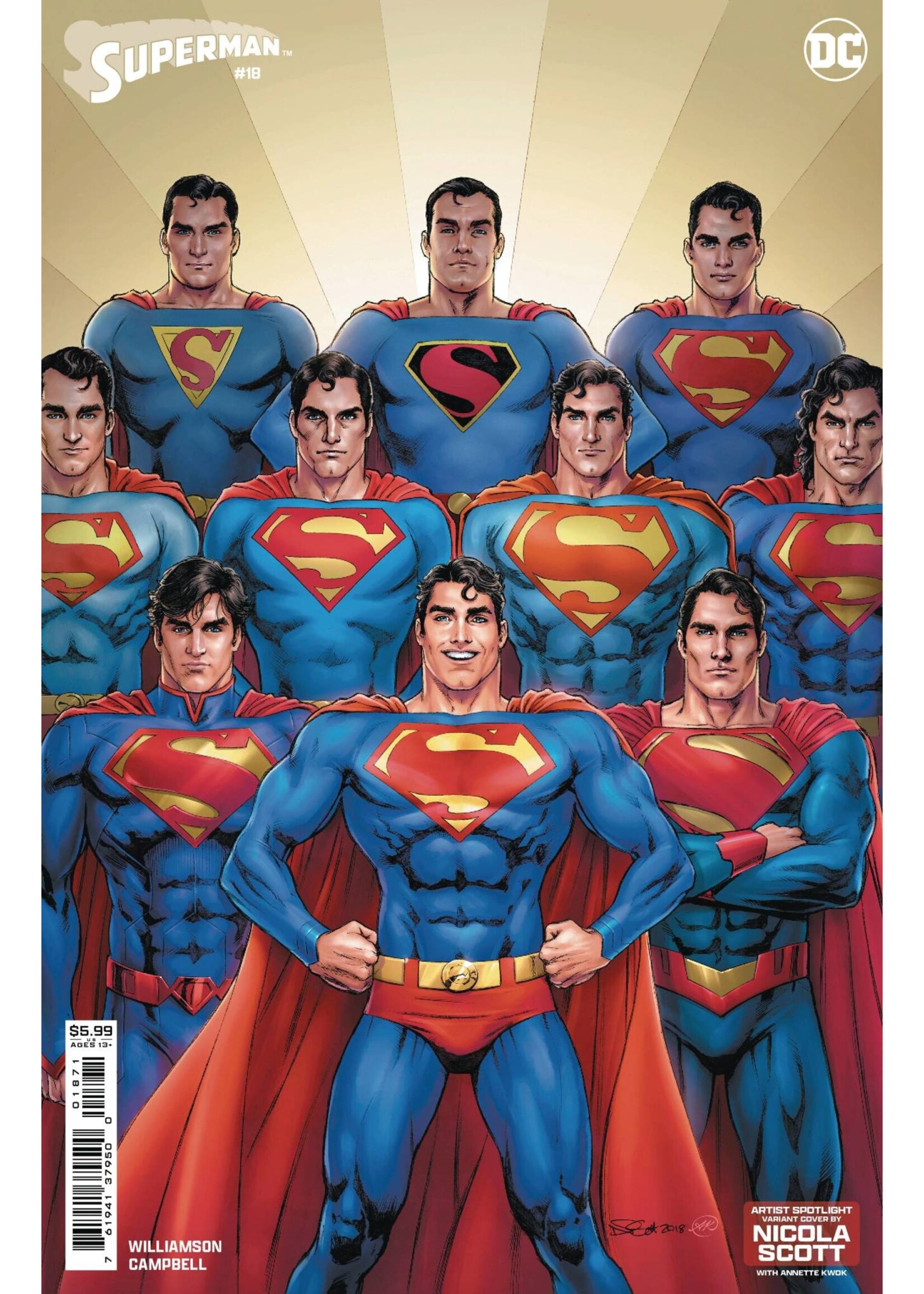 DC COMICS SUPERMAN (2023) #18 SCOTT ARTIST SPOTLIGHT