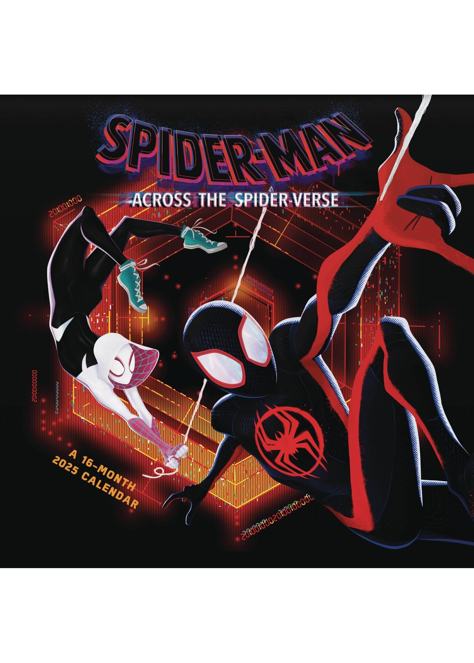 SPIDER-MAN ACROSS SPIDER-VERSE 16 MONTH 2025 WALL CALENDAR