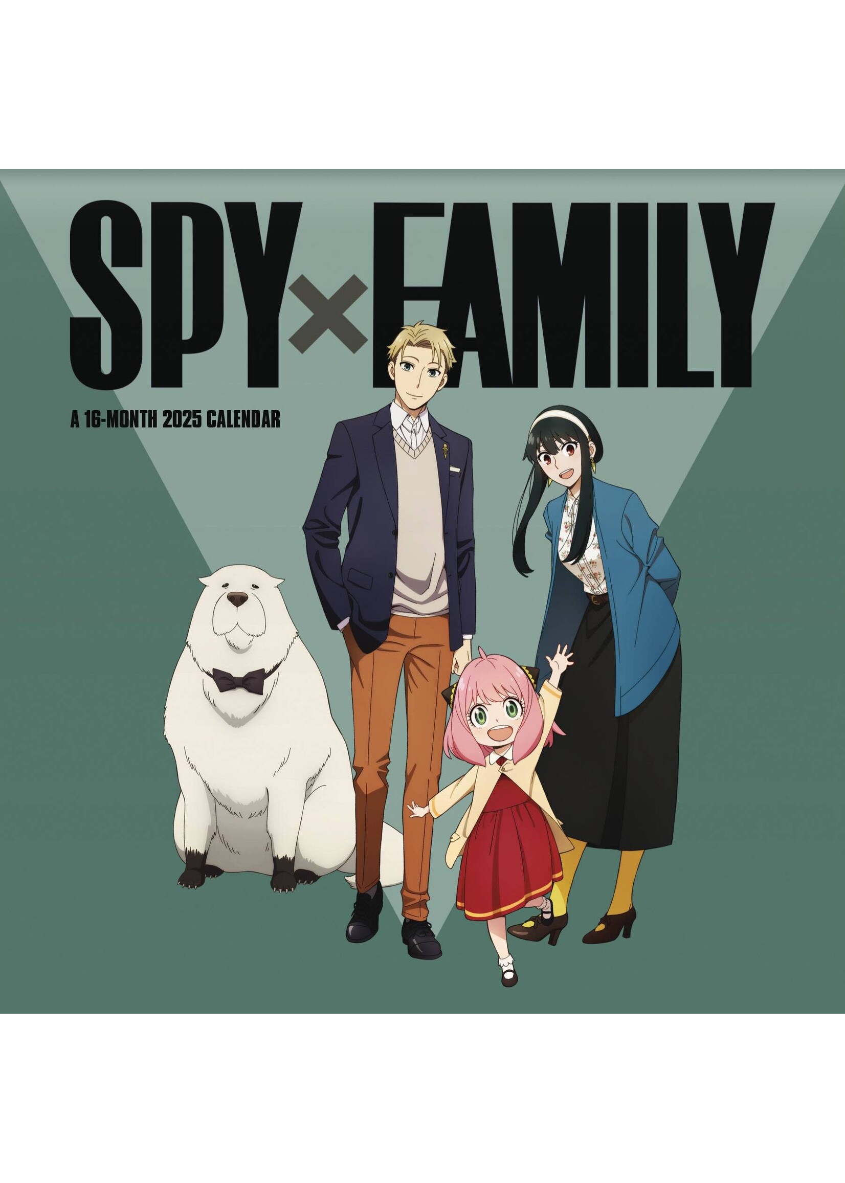 SPY X FAMILY 16 MONTH 2025 WALL CALENDAR