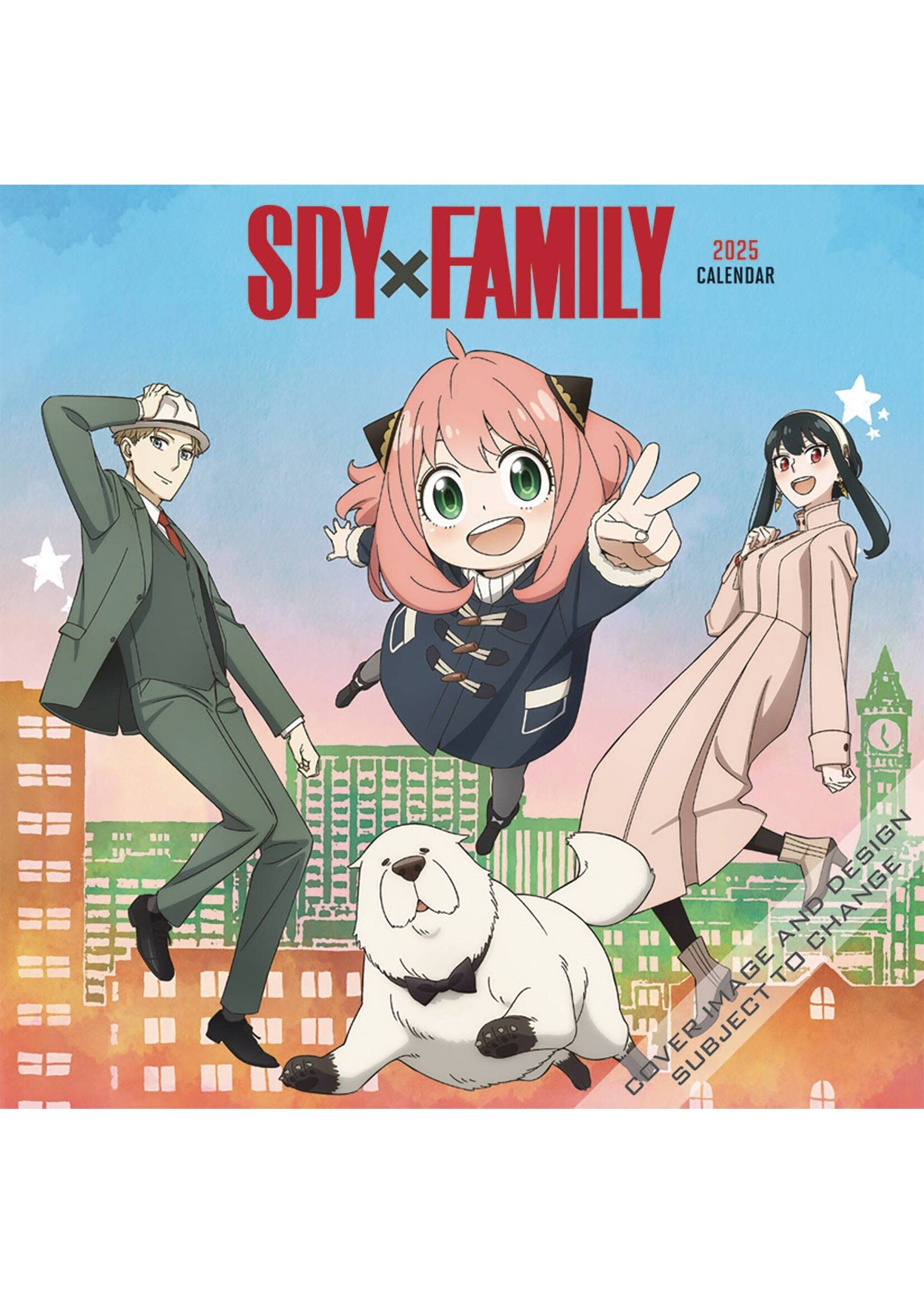 SPY X FAMILY 2025 WALL CALENDAR