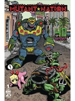 IDW PUBLISHING TMNT MUTANT NATION #1 CVR D 40TH ANNIV