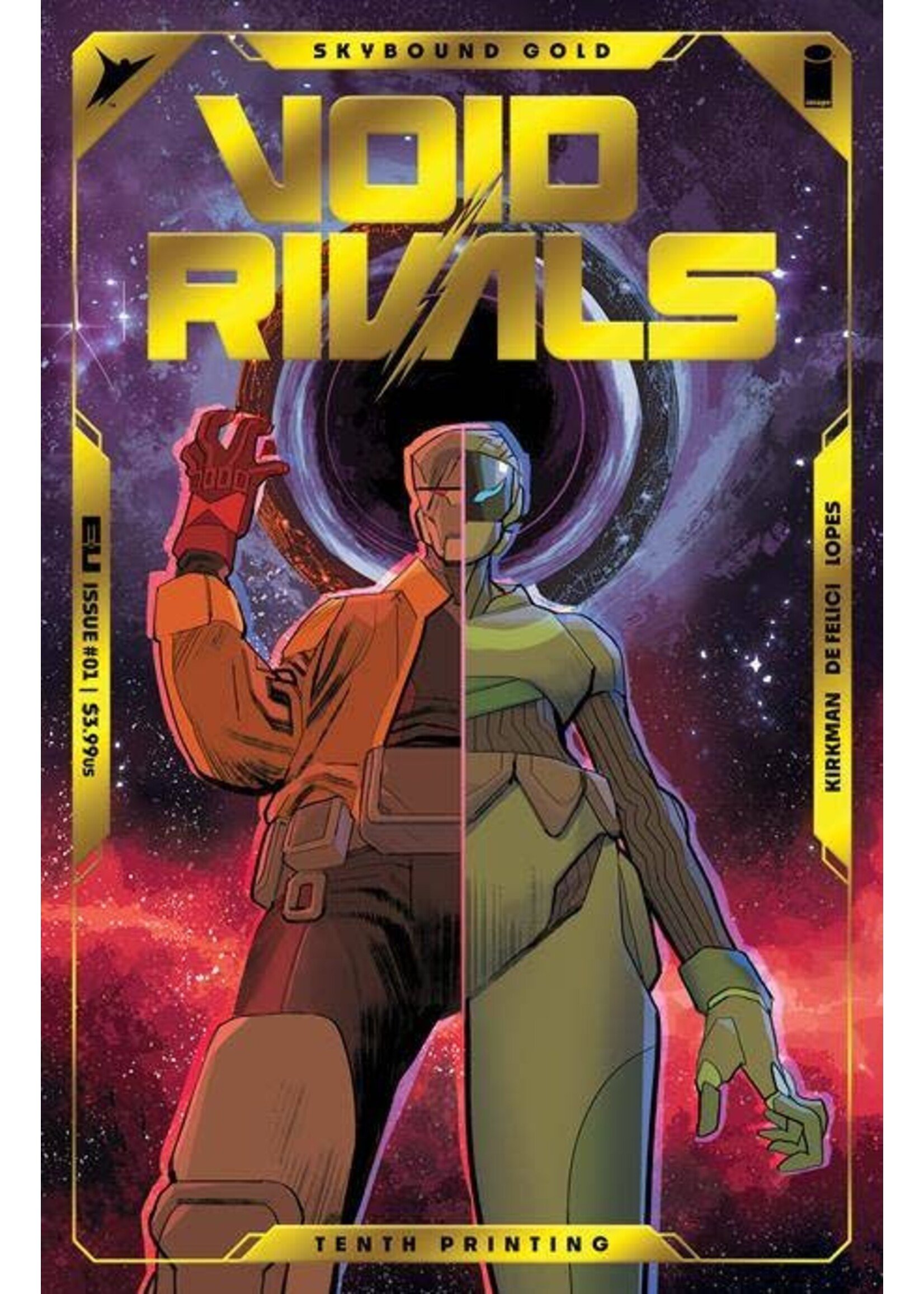 IMAGE COMICS VOID RIVALS #1 10TH PTG CVR A DE FELICI FOIL