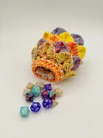 BISMUTH HEARTH DRAKE PINK DICE BAG (SMALL)