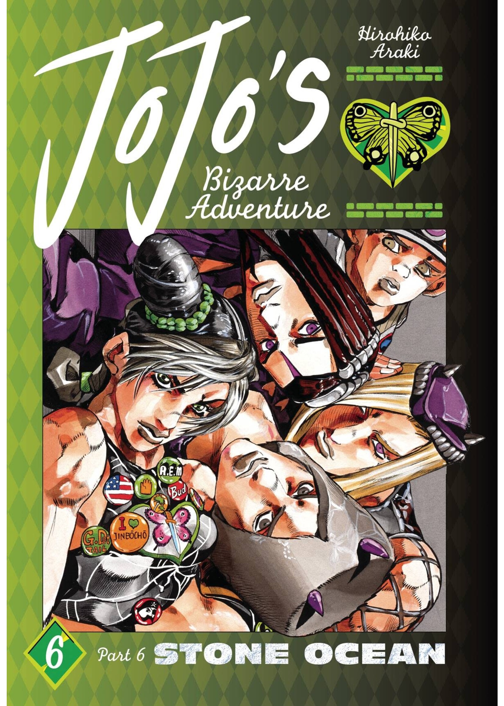 VIZ MEDIA LLC JOJOS BIZARRE ADV PT 6 STONE OCEAN HC VOL 06