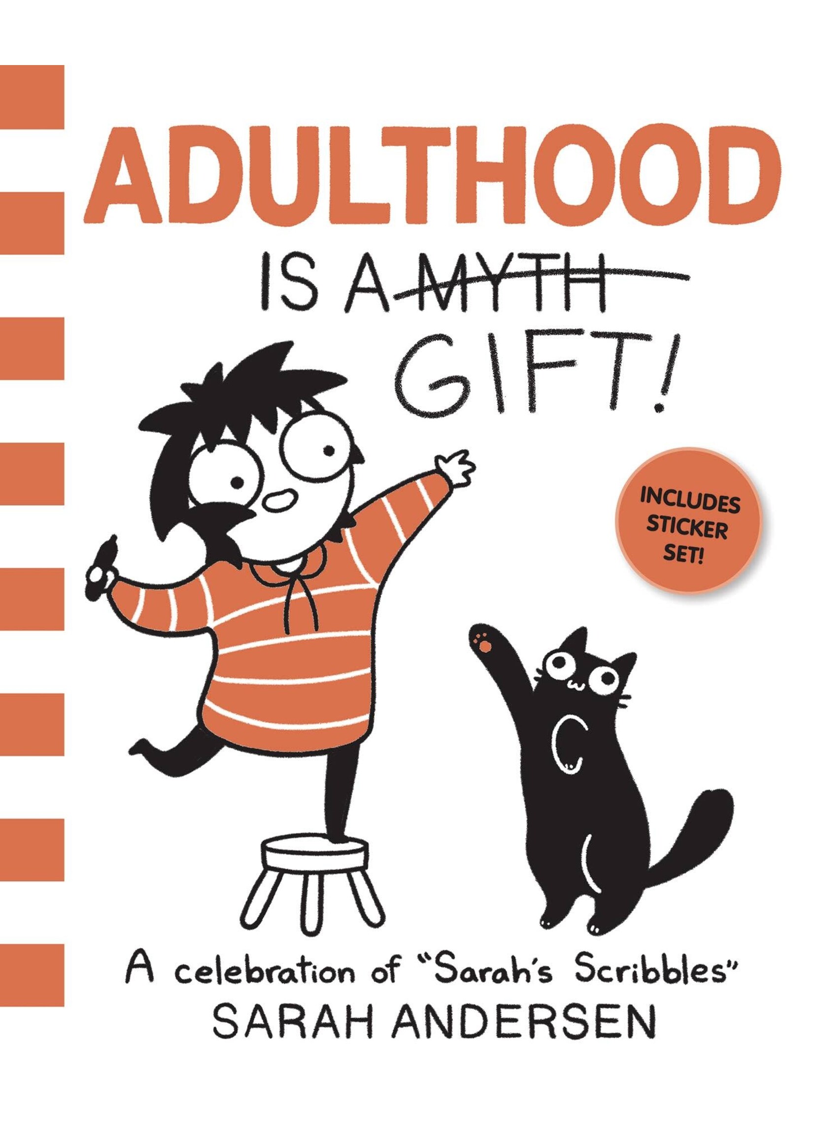 ANDREWS MCMEEL ADULTHOOD IS GIFT CELEBRATION OF SARAHS SCRIBBLES SC