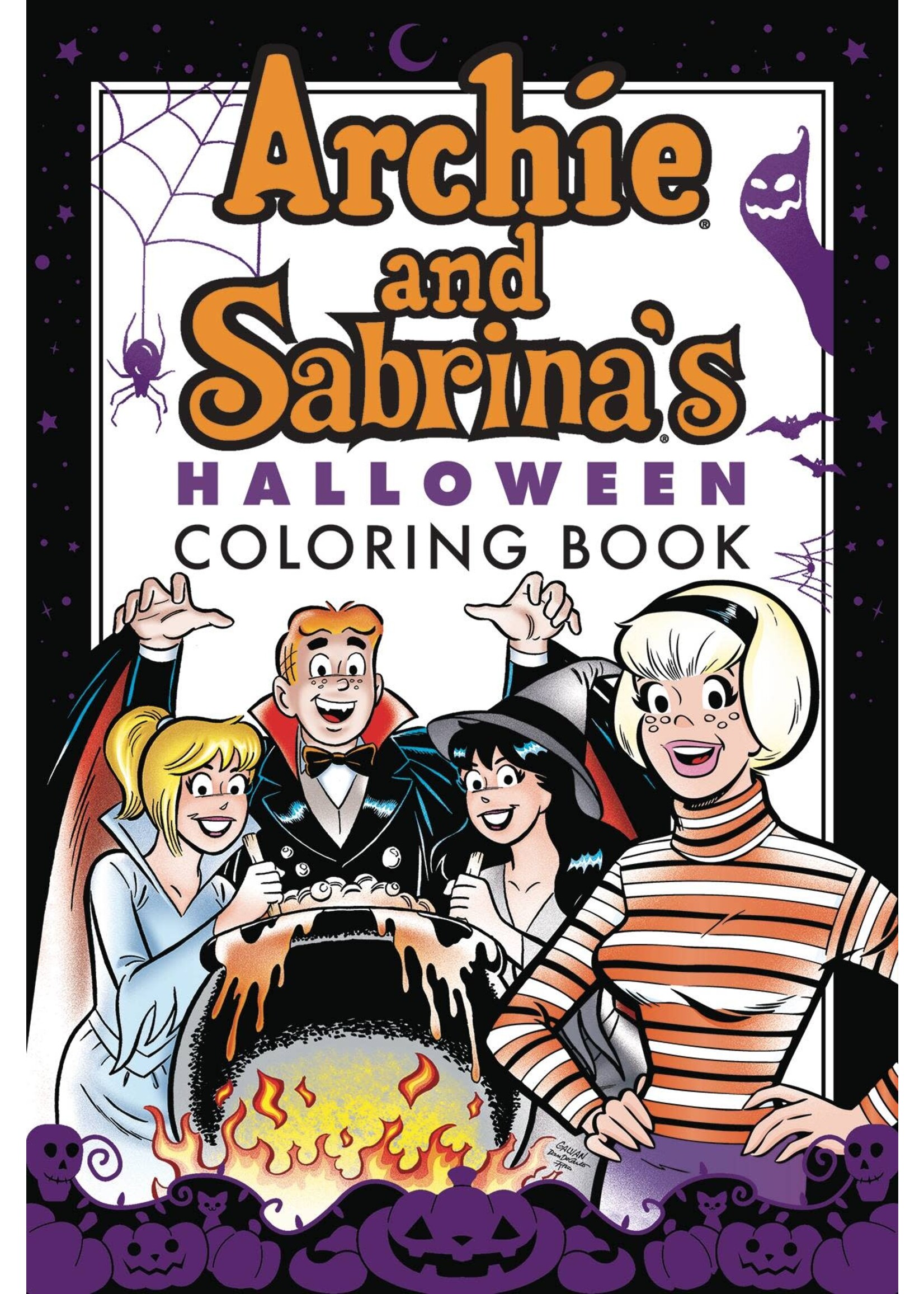 ARCHIE COMIC PUBLICATIONS ARCHIE & SABRINA HALLOWEEN COLORING BOOK SC