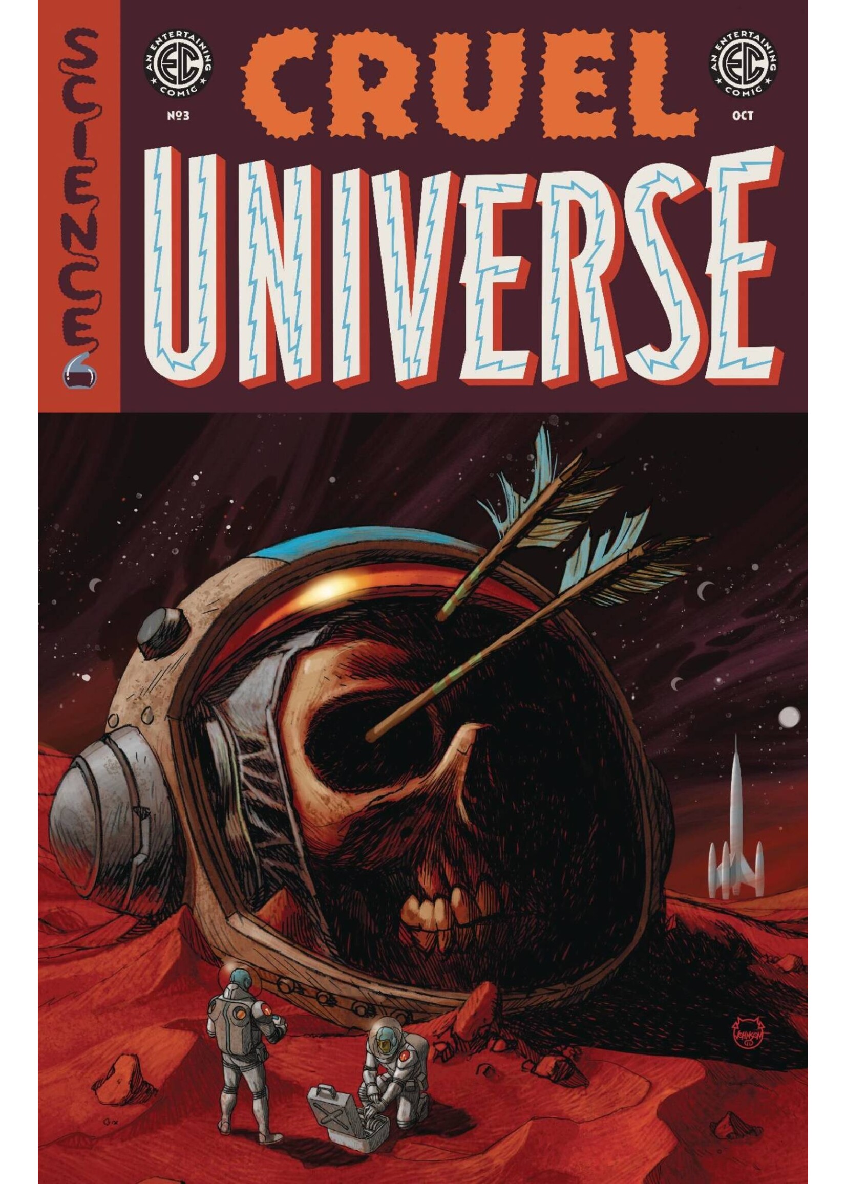 ONI PRESS EC CRUEL UNIVERSE #3 (OF 5) CVR B JOHNSON (MR)
