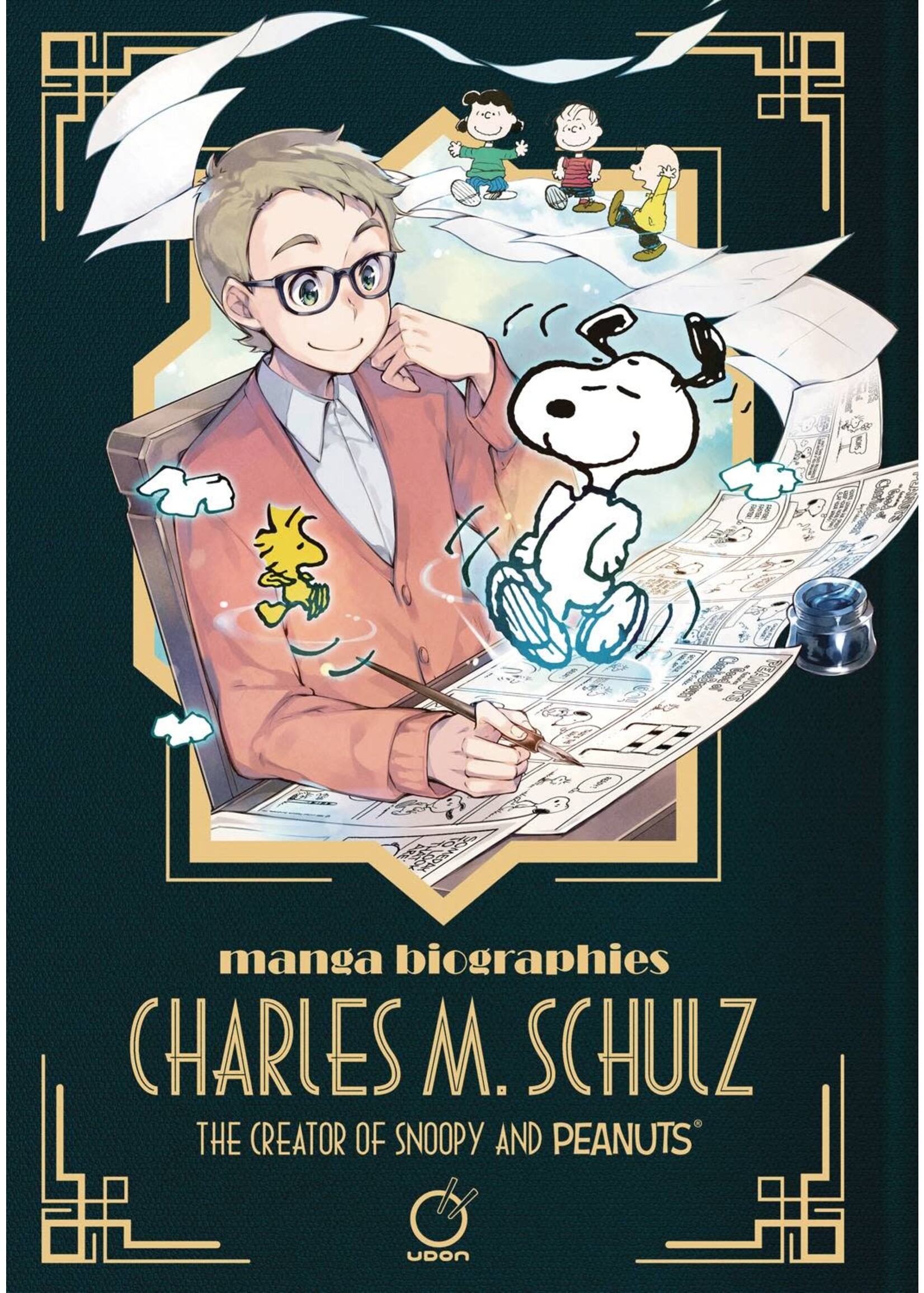 . MANGA BIOGRAPHIES CHARLES SCHULZ CREATOR SNOOPY & PEANUTS GN