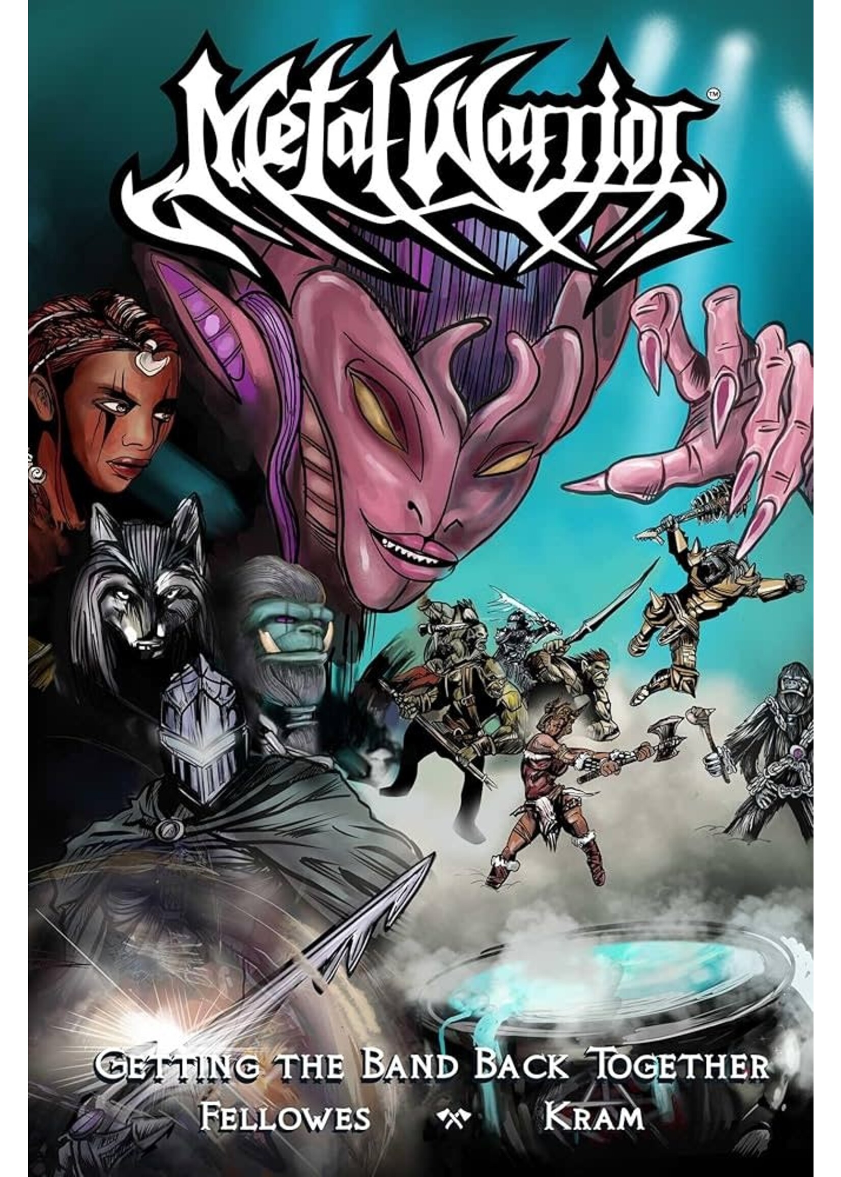 . METAL WARRIOR #0 (OF 9) GETTING THE BAND BACK TOGETHER
