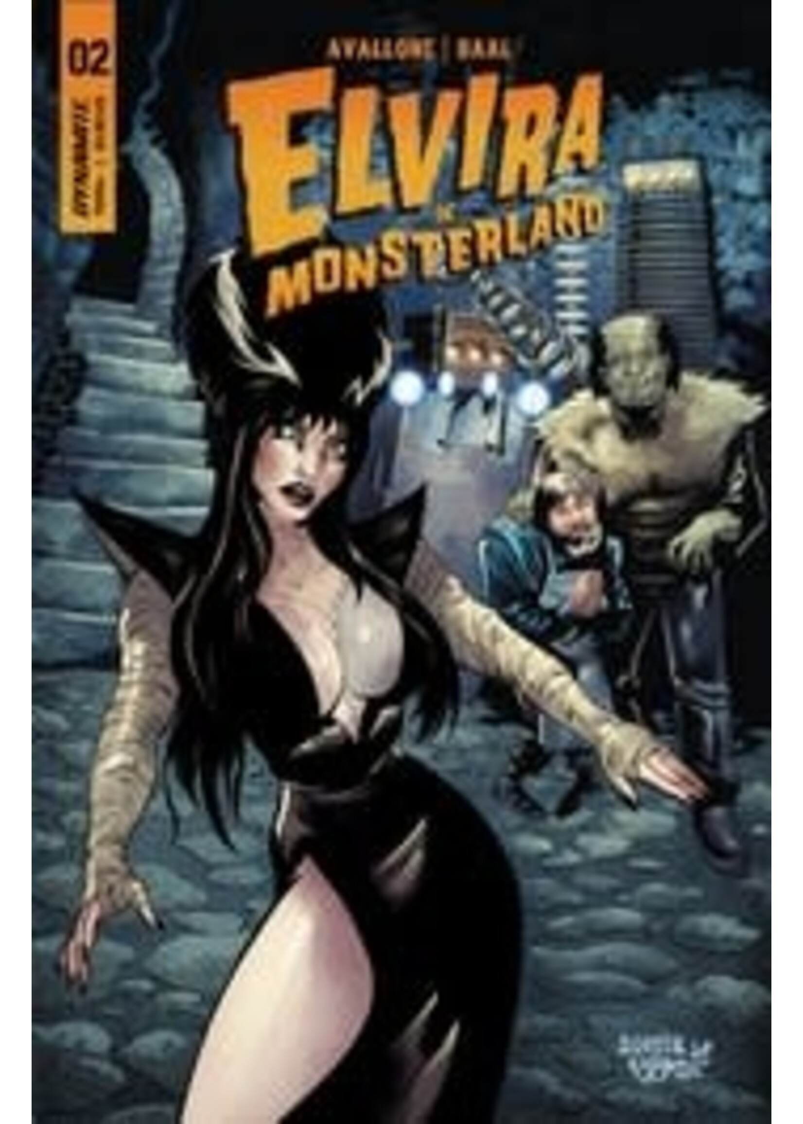 ABRAMS ELVIRA IN MONSTERLAND complete 5 issue series
