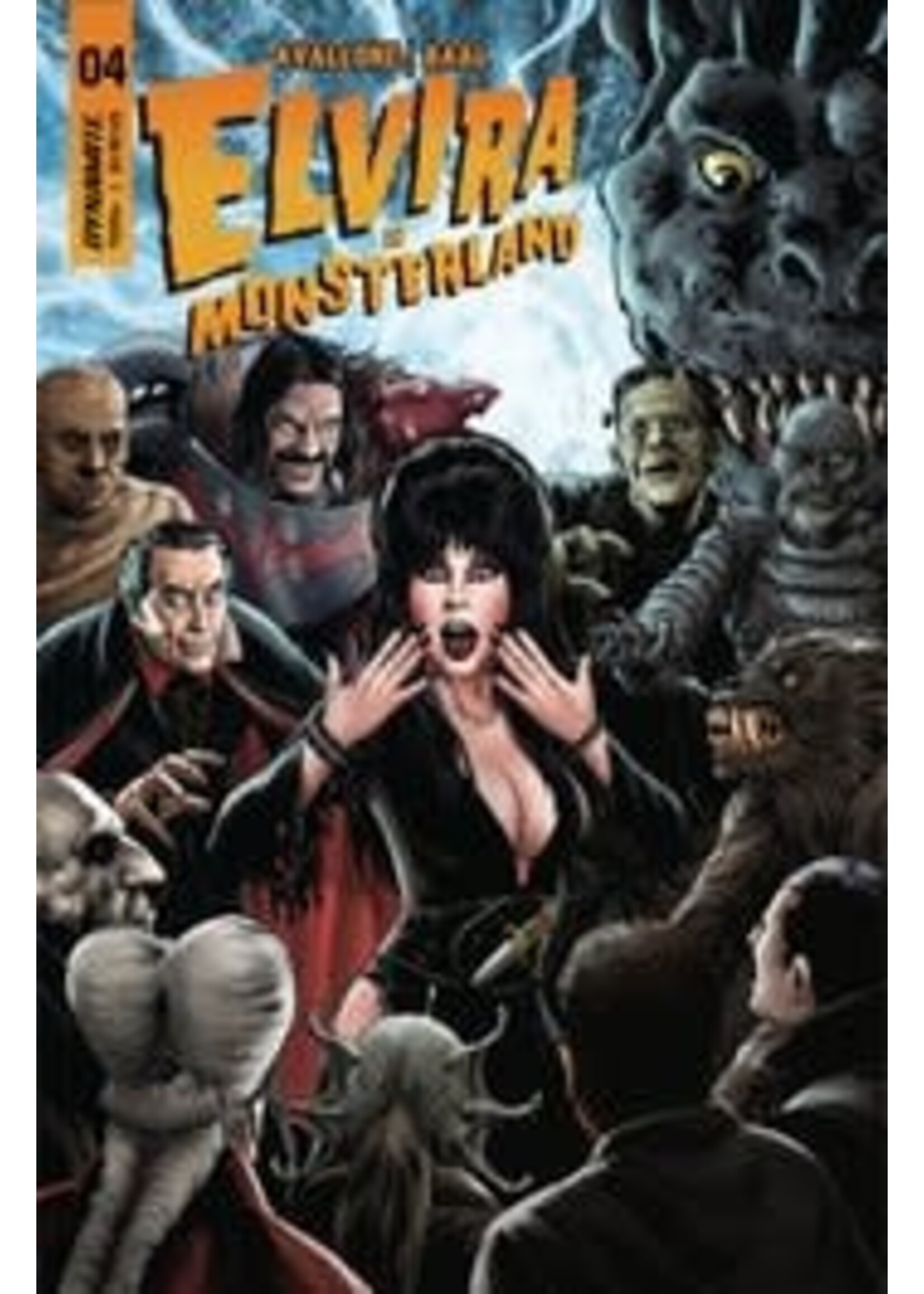 ABRAMS ELVIRA IN MONSTERLAND complete 5 issue series