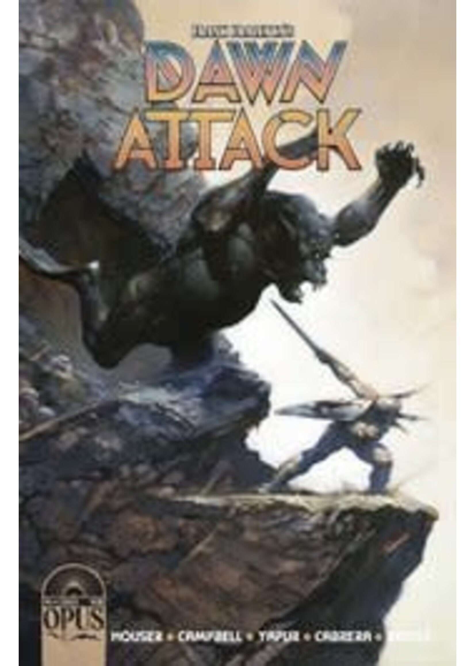 OPUS COMICS FRANK FRAZETTAS DAWN ATTACK complete published 4 issue series