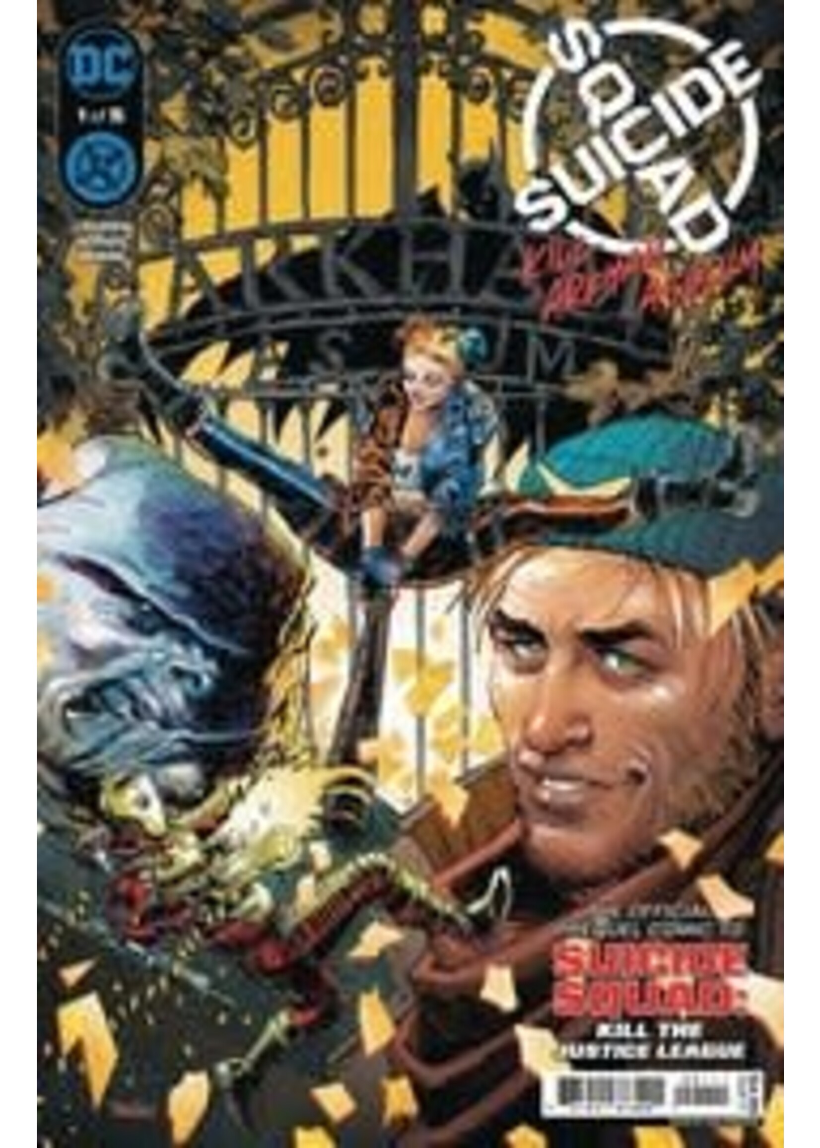 . SUICIDE SQUAD KILL ARKHAM ASYLUM complete 5 issue series