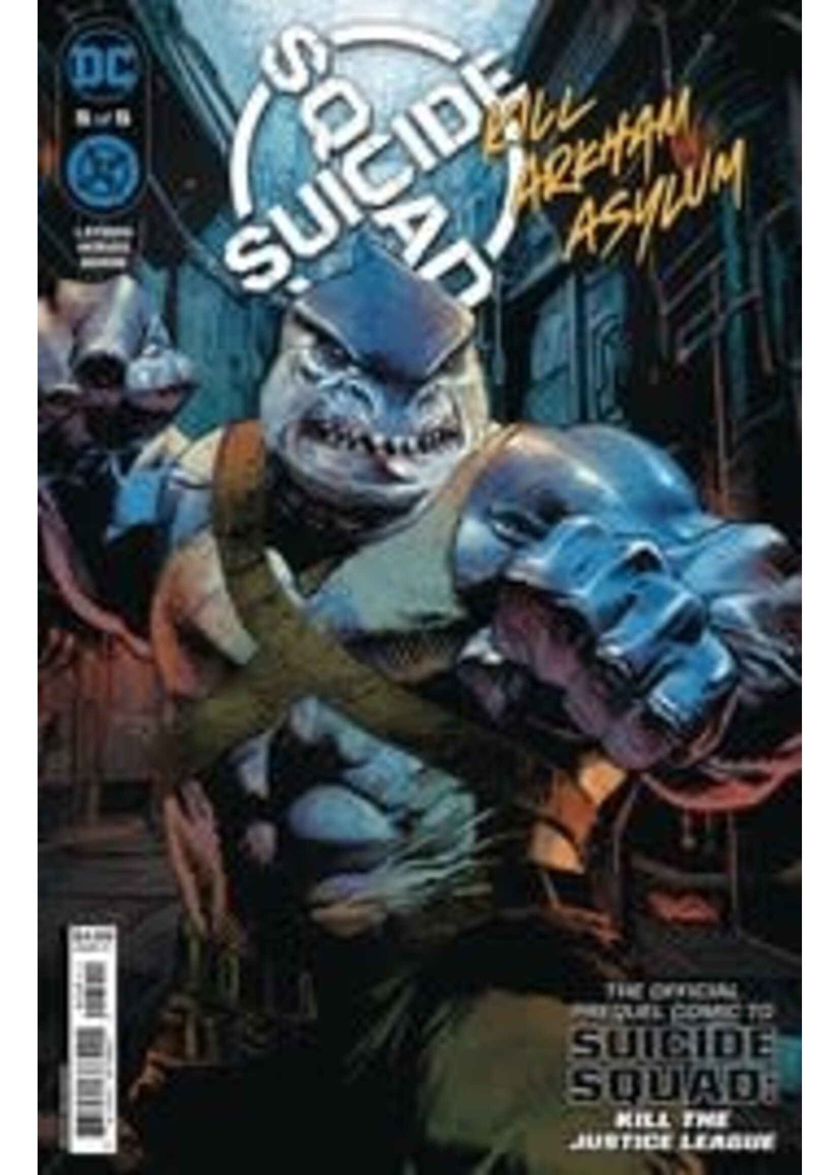 . SUICIDE SQUAD KILL ARKHAM ASYLUM complete 5 issue series