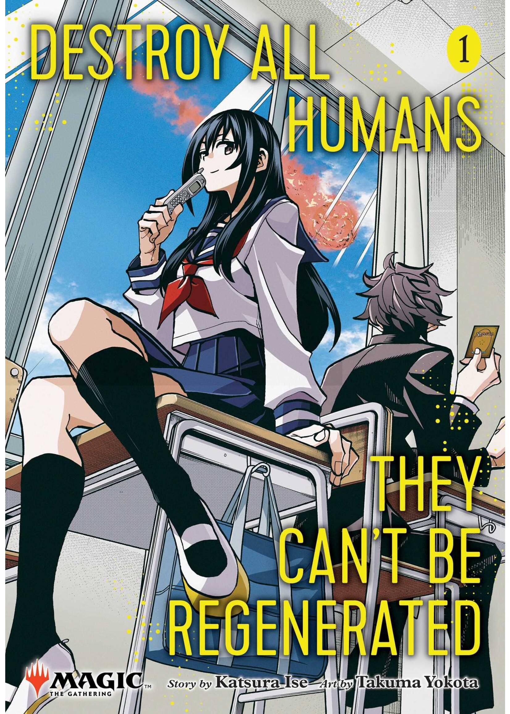 VIZ MEDIA DESTROY ALL HUMANS CANT BE REGENERATED MTG MANGA GN VOL 01