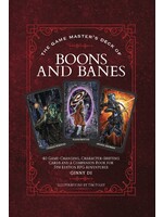 THE GAME MASTER'S DECK OF BOONS & BANES FOR 5TH ED RPG ADV HC