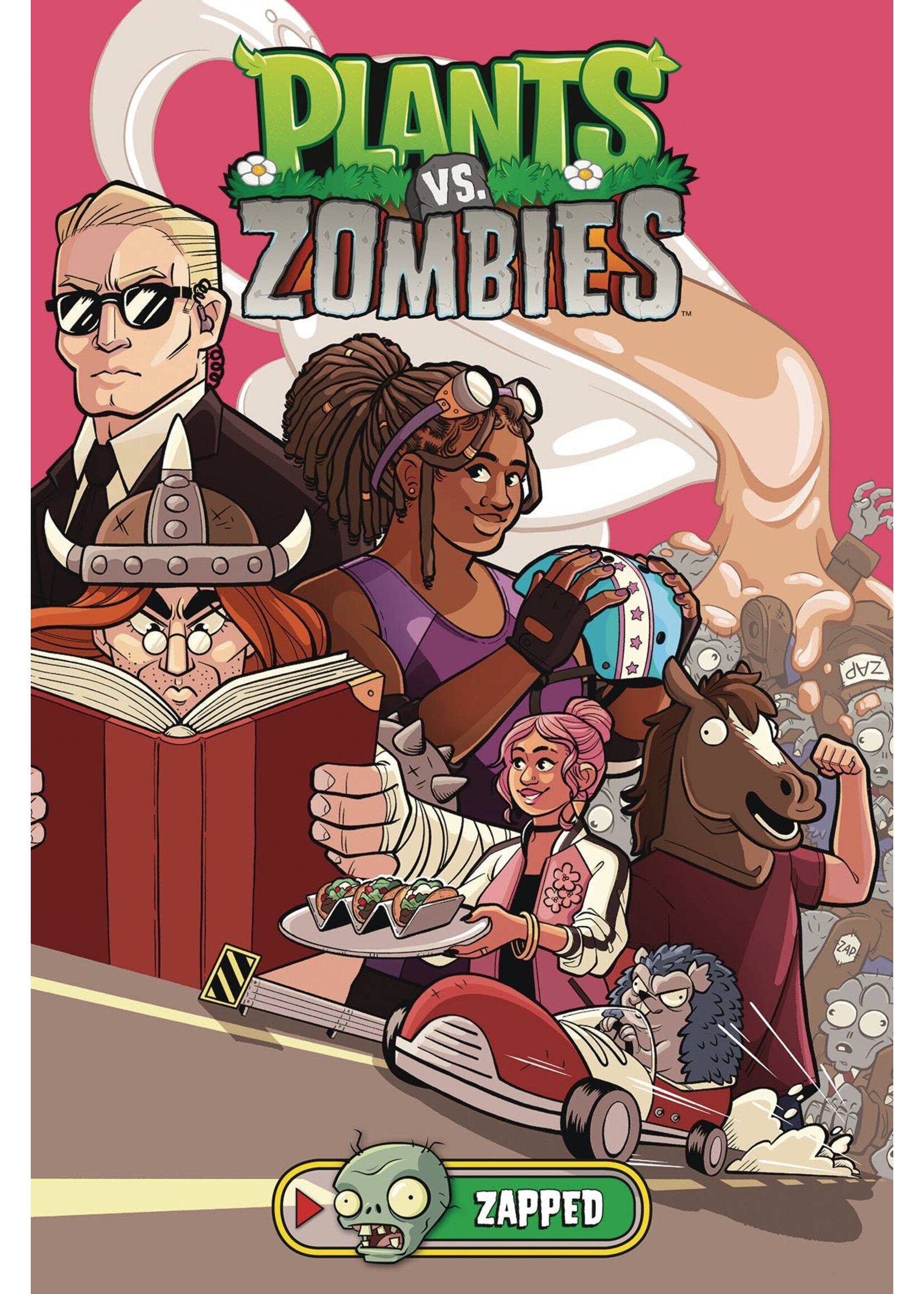 DARK HORSE PLANTS VS ZOMBIES HC ZAPPED