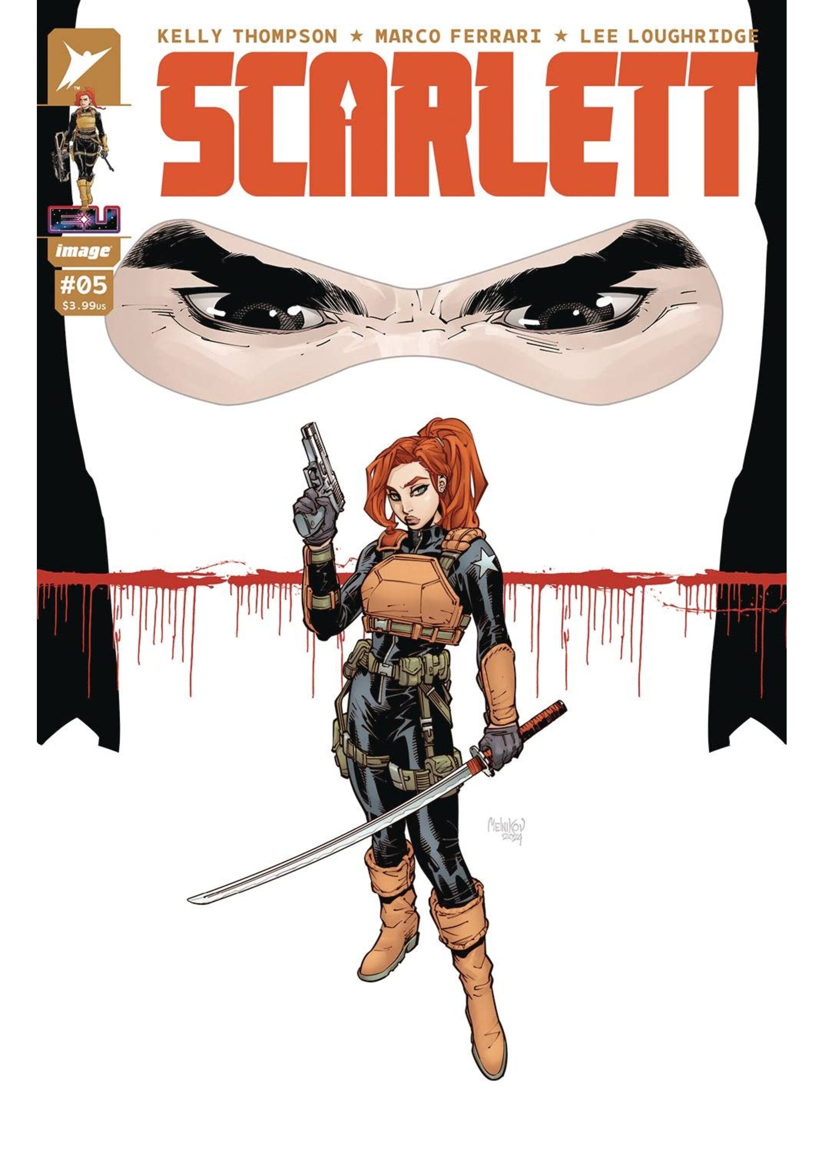 . SCARLETT (2024) #5 (OF 5) CVR C 10 COPY INCV MELNIKOV