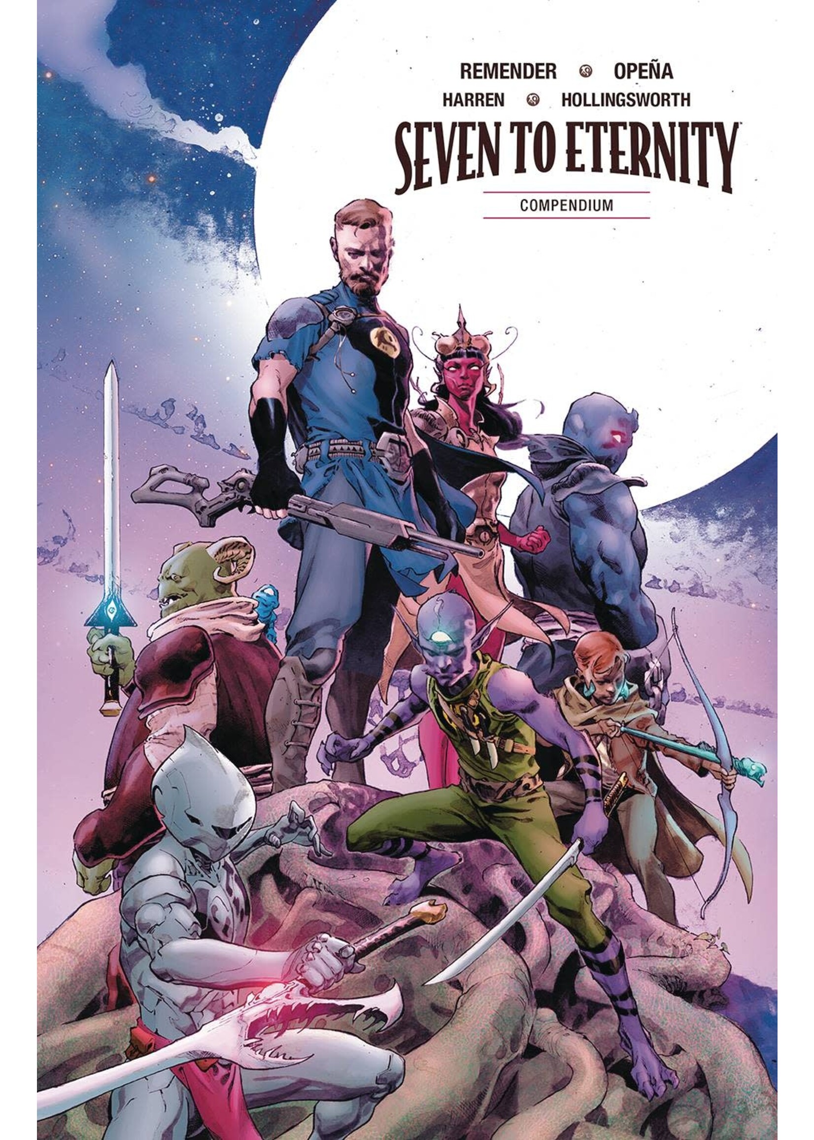 ABRAMS SEVEN TO ETERNITY COMPENDIUM TP