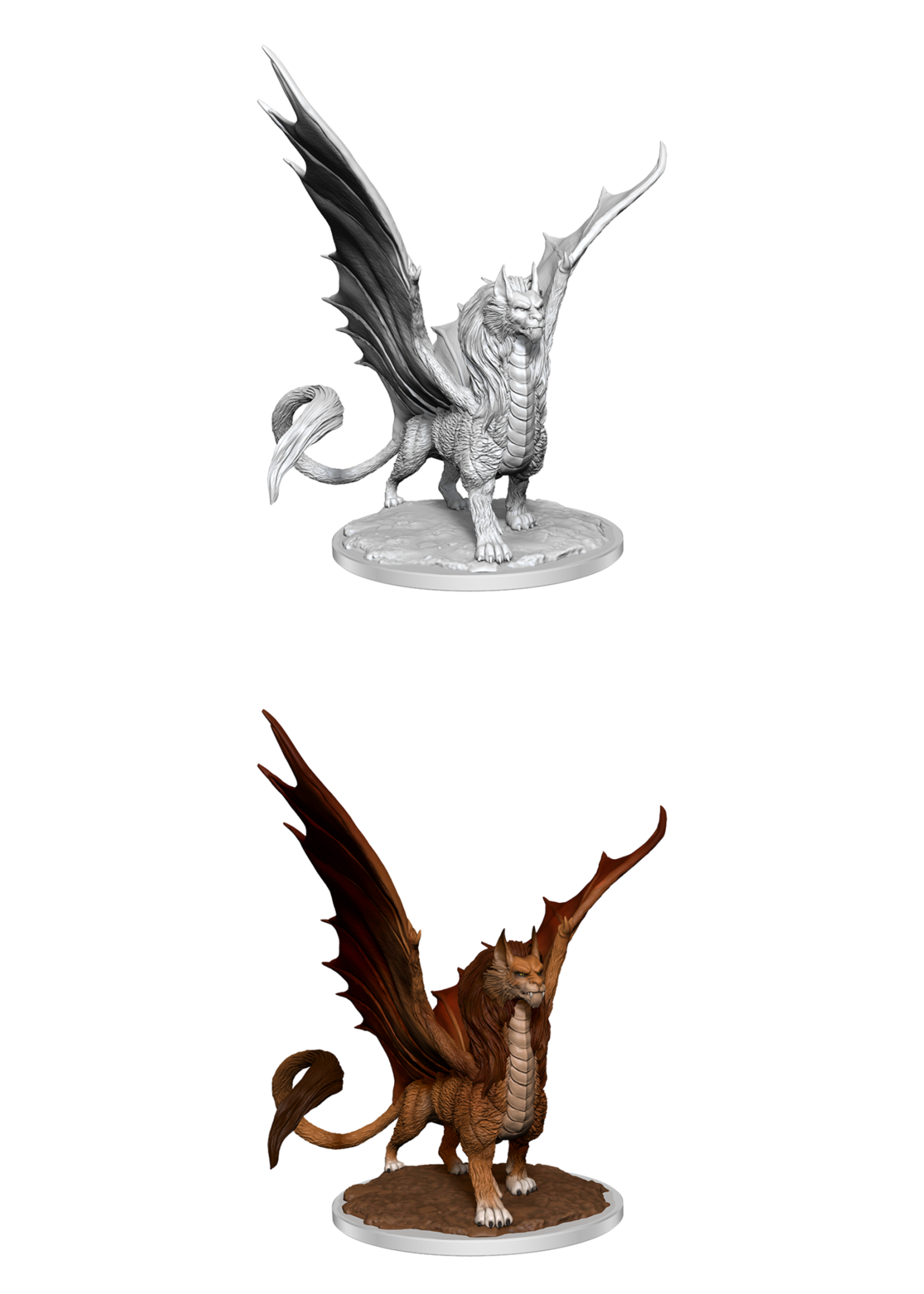 DND UNPAINTED MINIS WV17 DRAGONNE